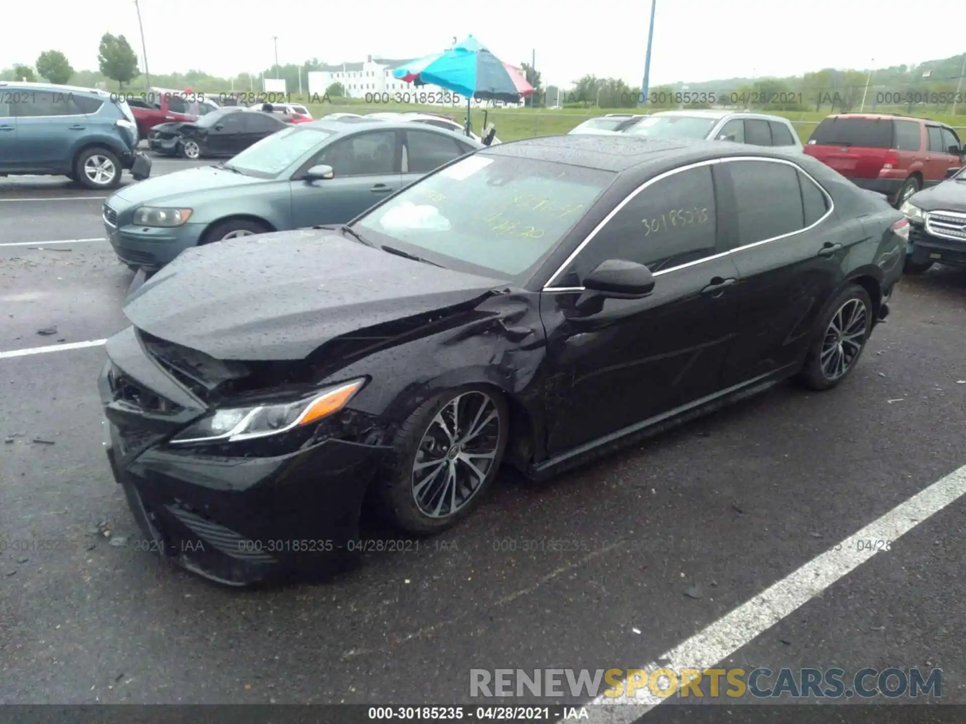 2 Photograph of a damaged car 4T1G11AK2LU389752 TOYOTA CAMRY 2020