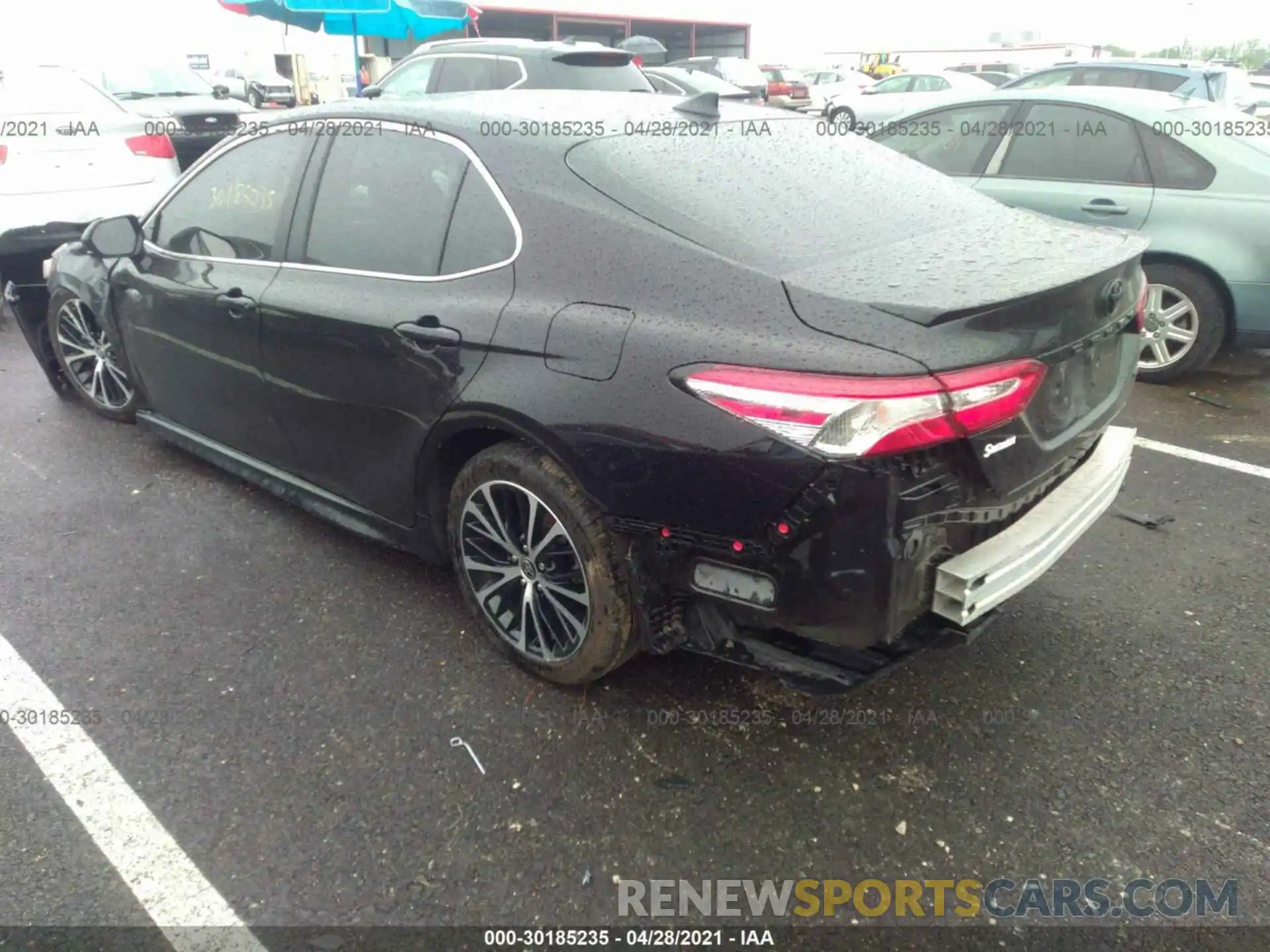 3 Photograph of a damaged car 4T1G11AK2LU389752 TOYOTA CAMRY 2020