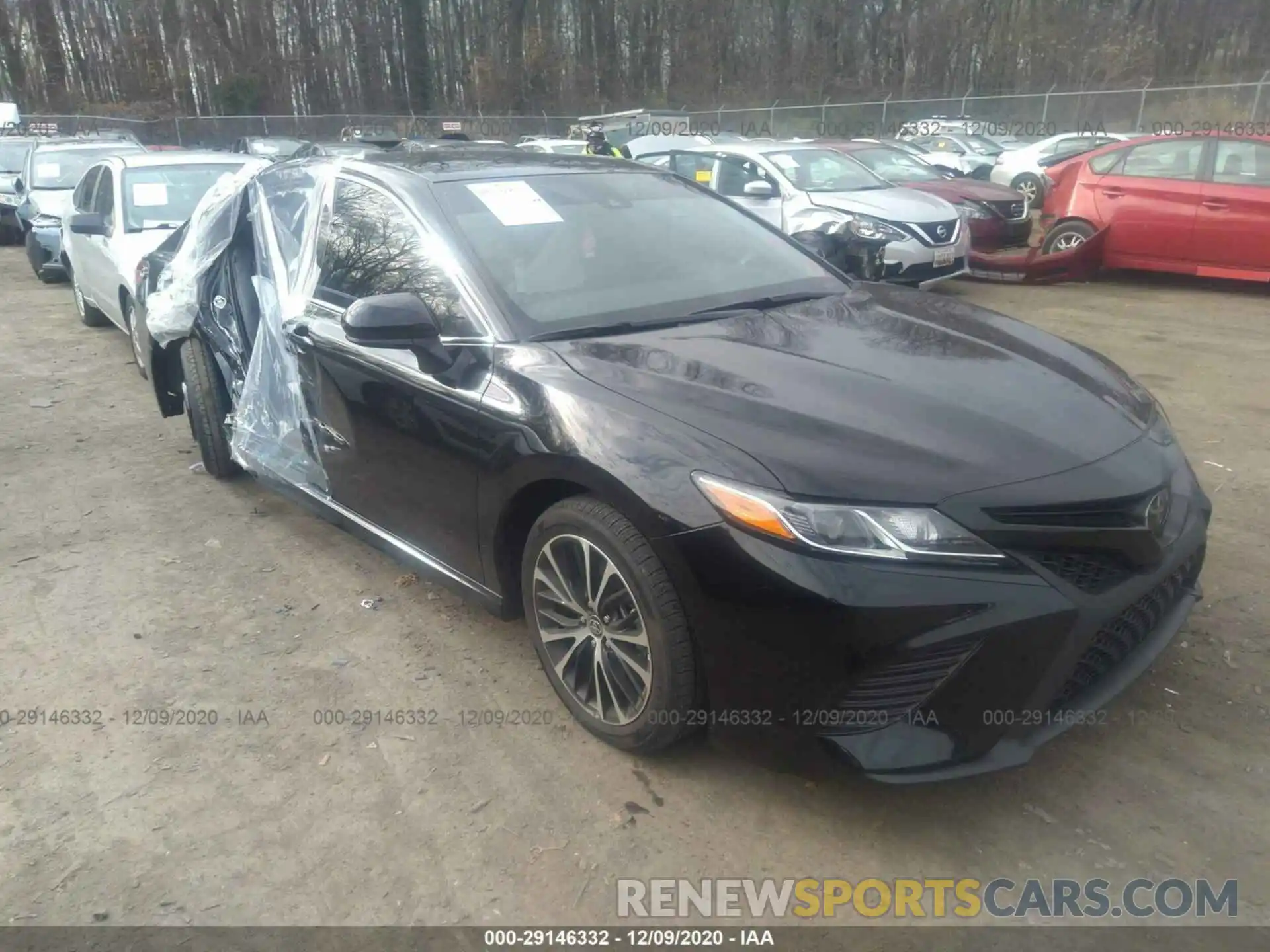 1 Photograph of a damaged car 4T1G11AK2LU390237 TOYOTA CAMRY 2020