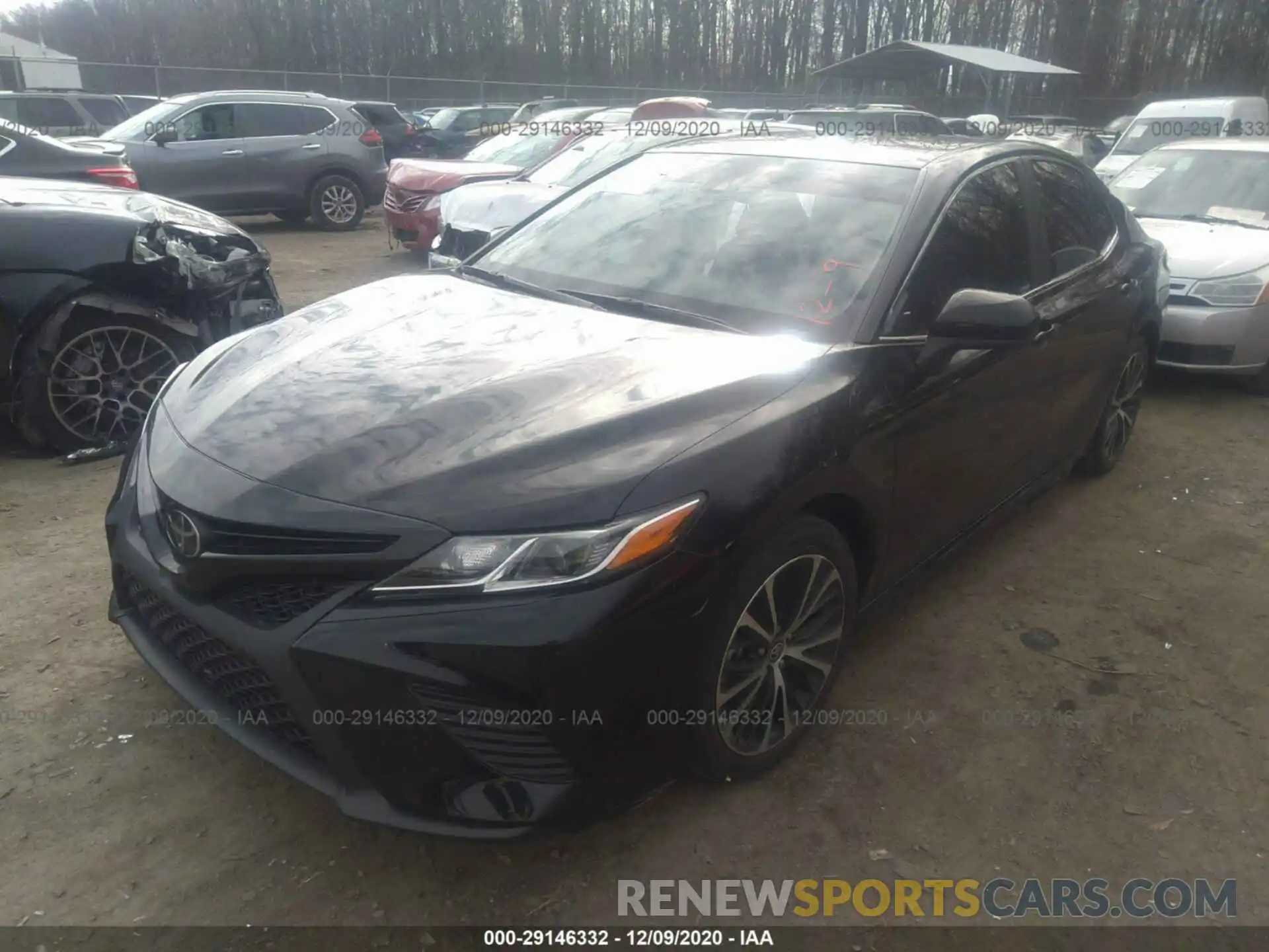 2 Photograph of a damaged car 4T1G11AK2LU390237 TOYOTA CAMRY 2020