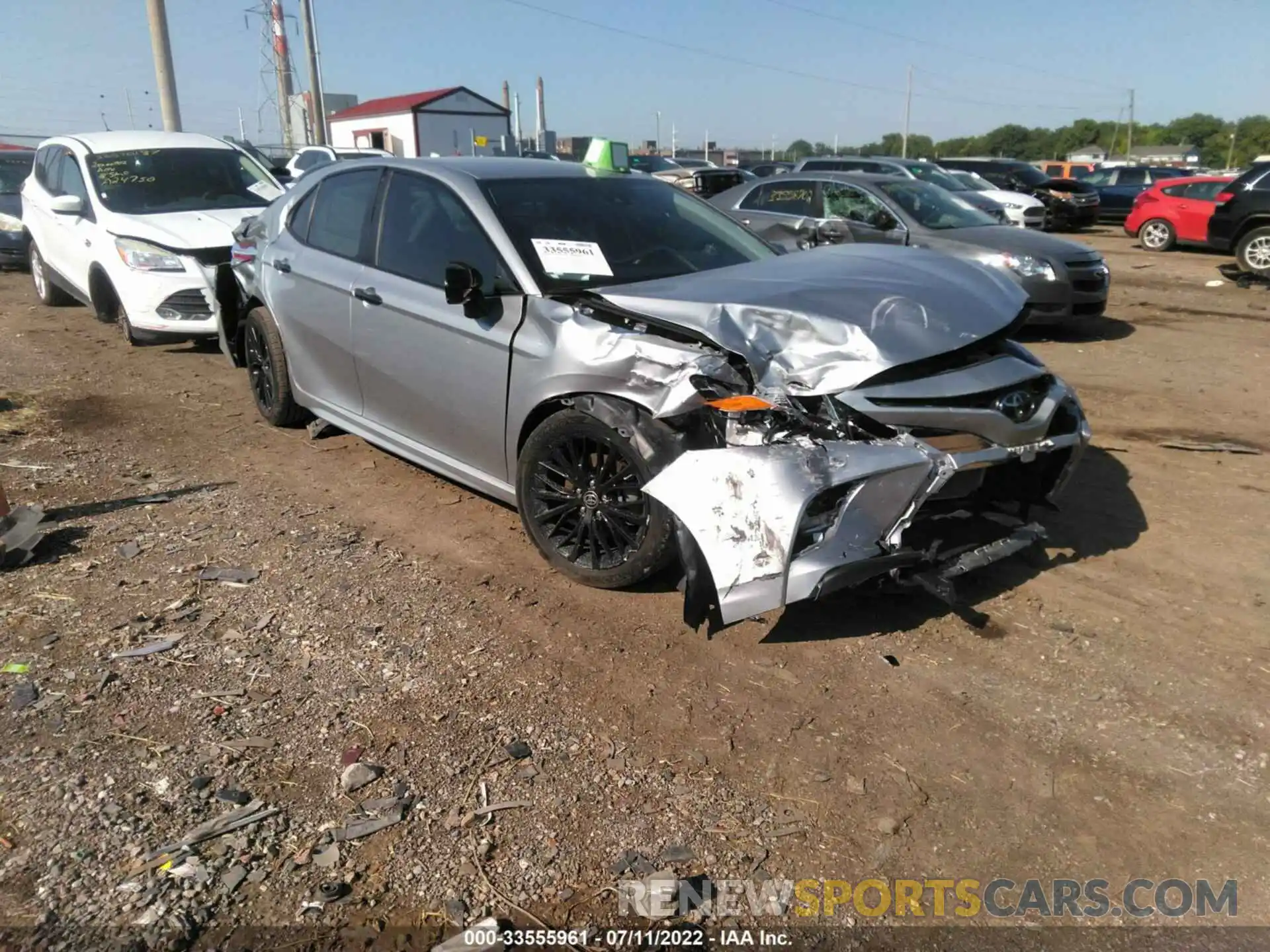 1 Photograph of a damaged car 4T1G11AK2LU390514 TOYOTA CAMRY 2020