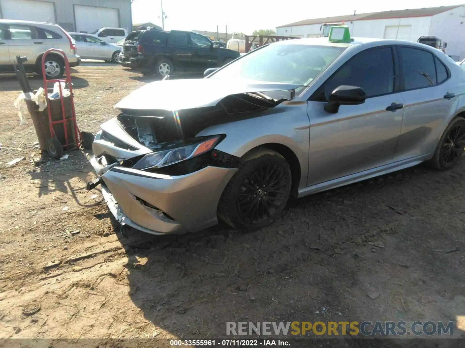 2 Photograph of a damaged car 4T1G11AK2LU390514 TOYOTA CAMRY 2020