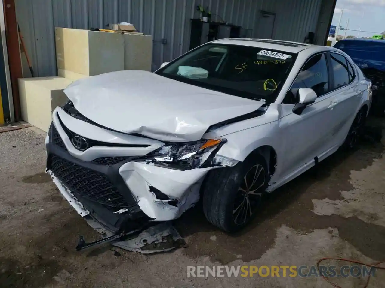 2 Photograph of a damaged car 4T1G11AK2LU390979 TOYOTA CAMRY 2020