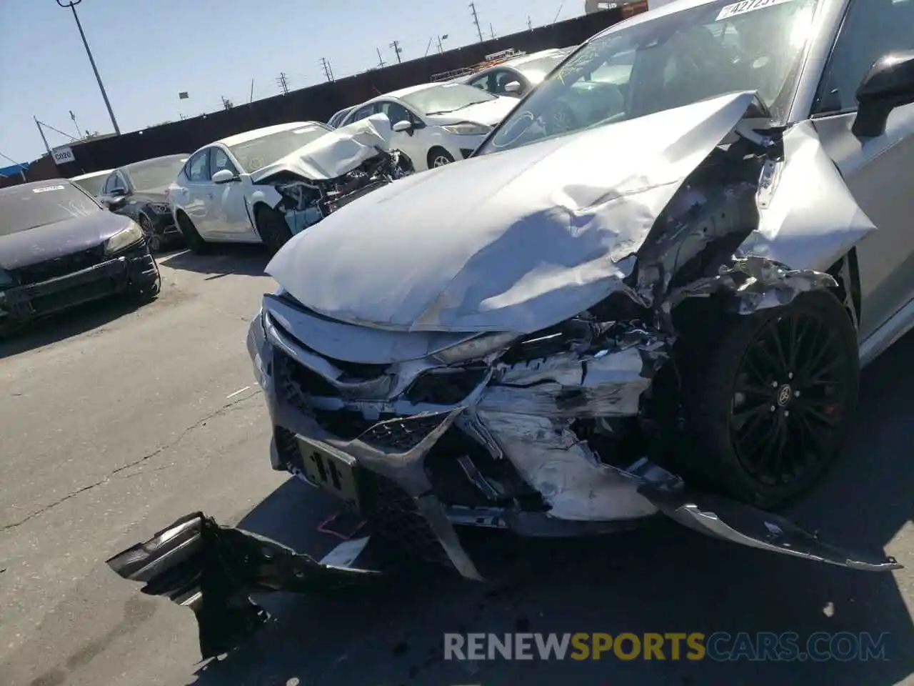 9 Photograph of a damaged car 4T1G11AK2LU395745 TOYOTA CAMRY 2020