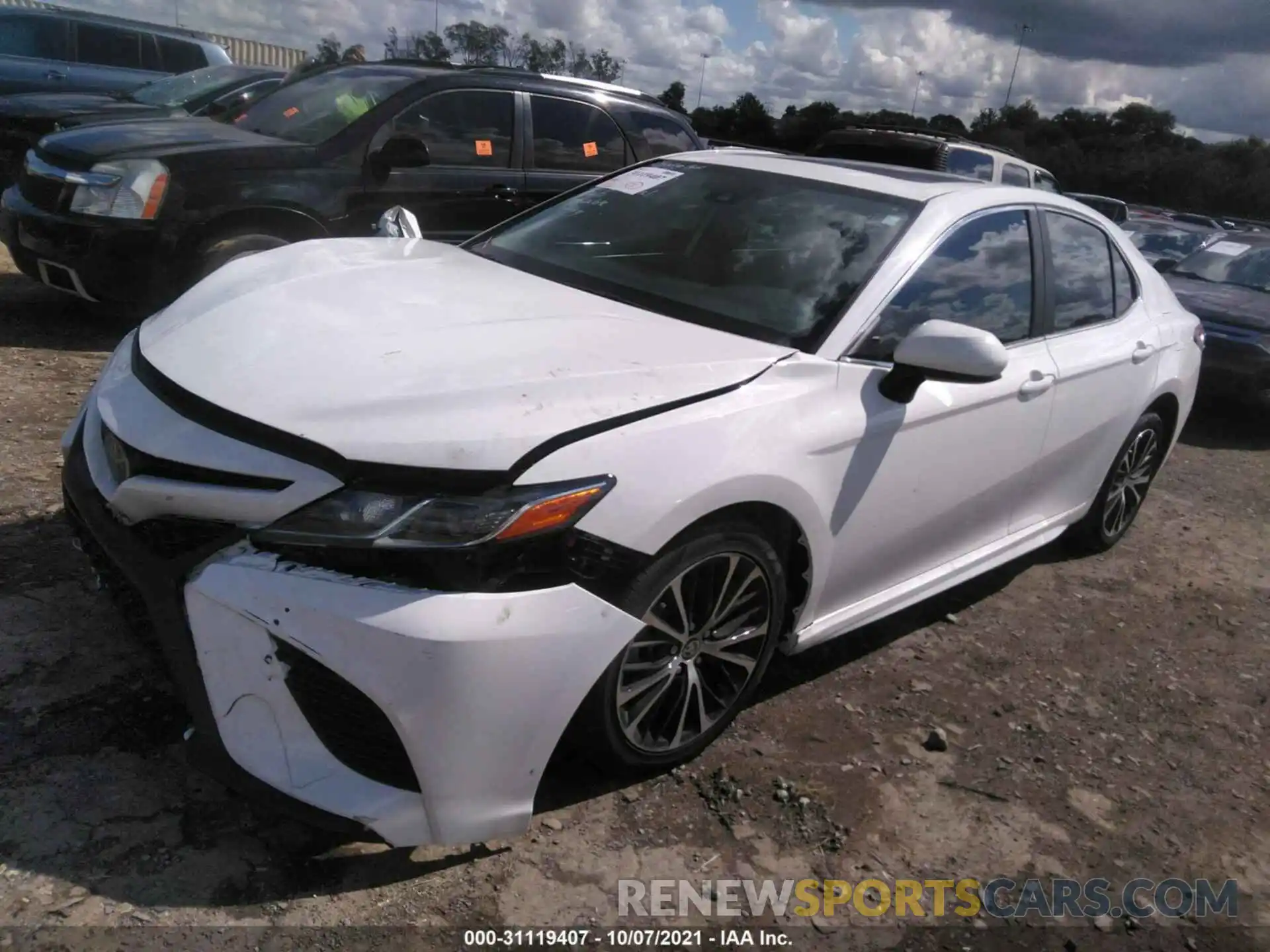 2 Photograph of a damaged car 4T1G11AK2LU397320 TOYOTA CAMRY 2020