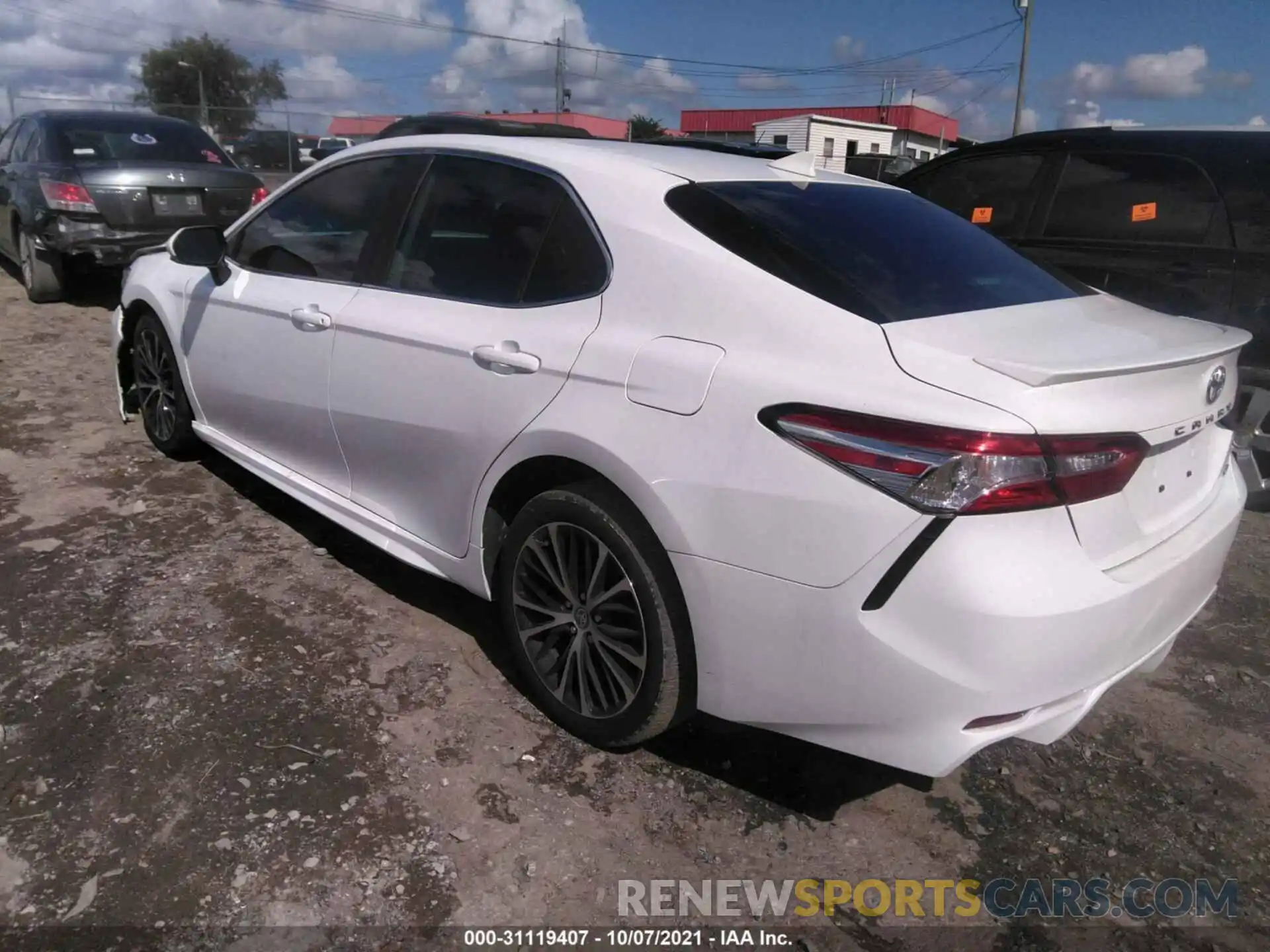 3 Photograph of a damaged car 4T1G11AK2LU397320 TOYOTA CAMRY 2020