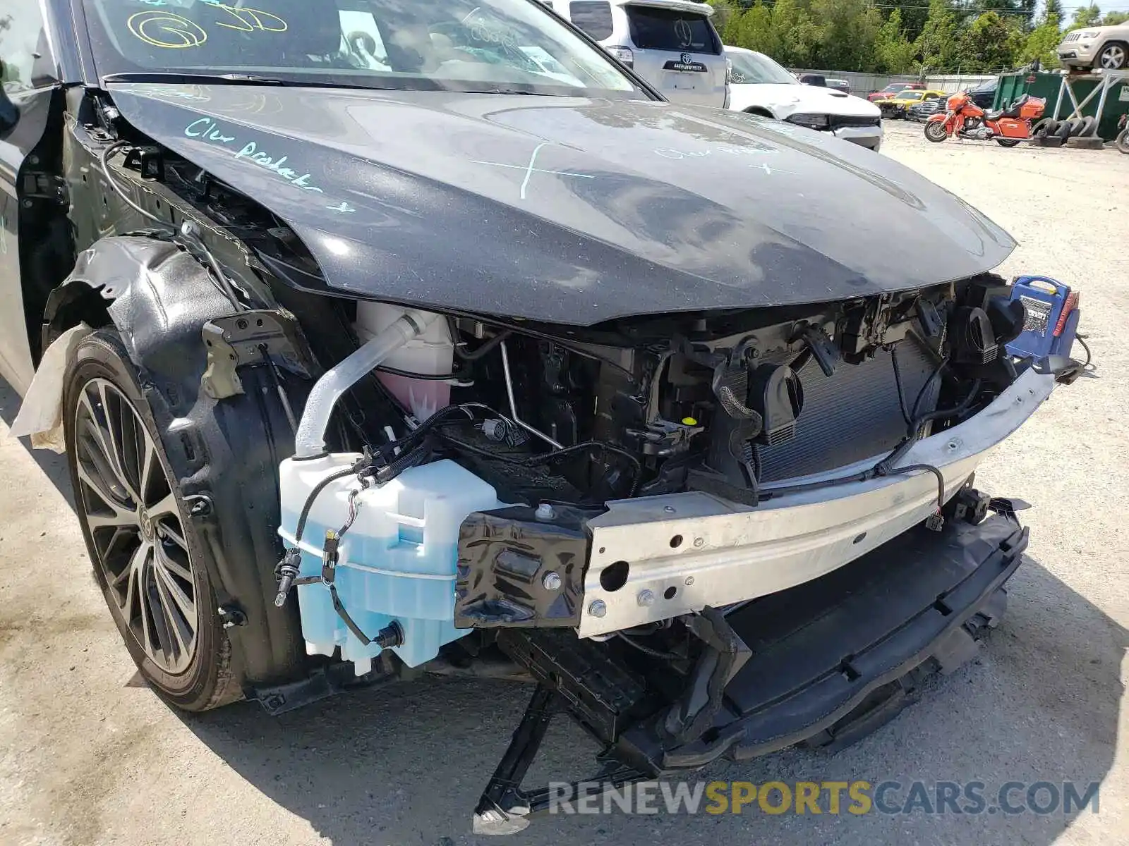 9 Photograph of a damaged car 4T1G11AK2LU503684 TOYOTA CAMRY 2020