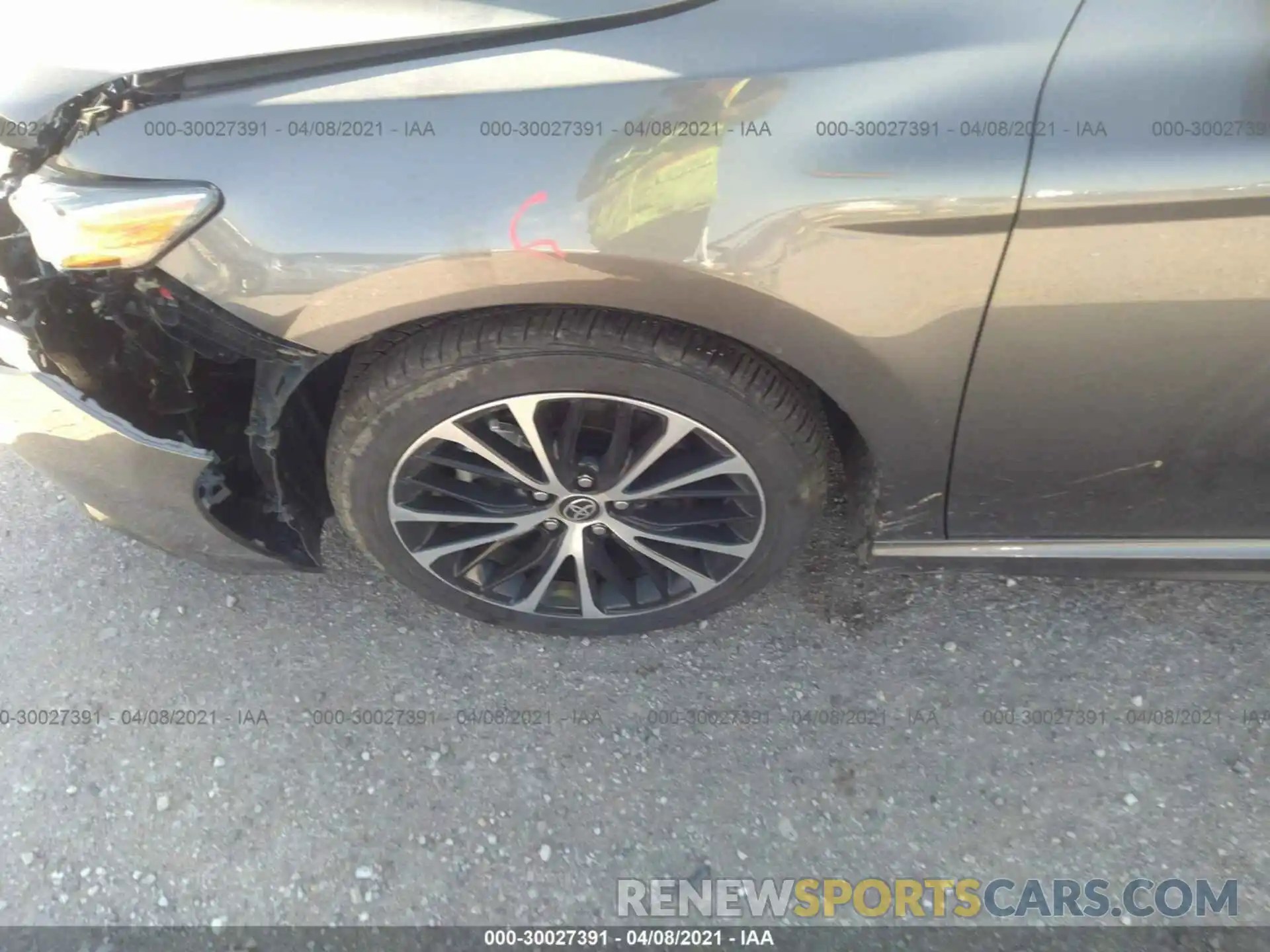 12 Photograph of a damaged car 4T1G11AK2LU504799 TOYOTA CAMRY 2020