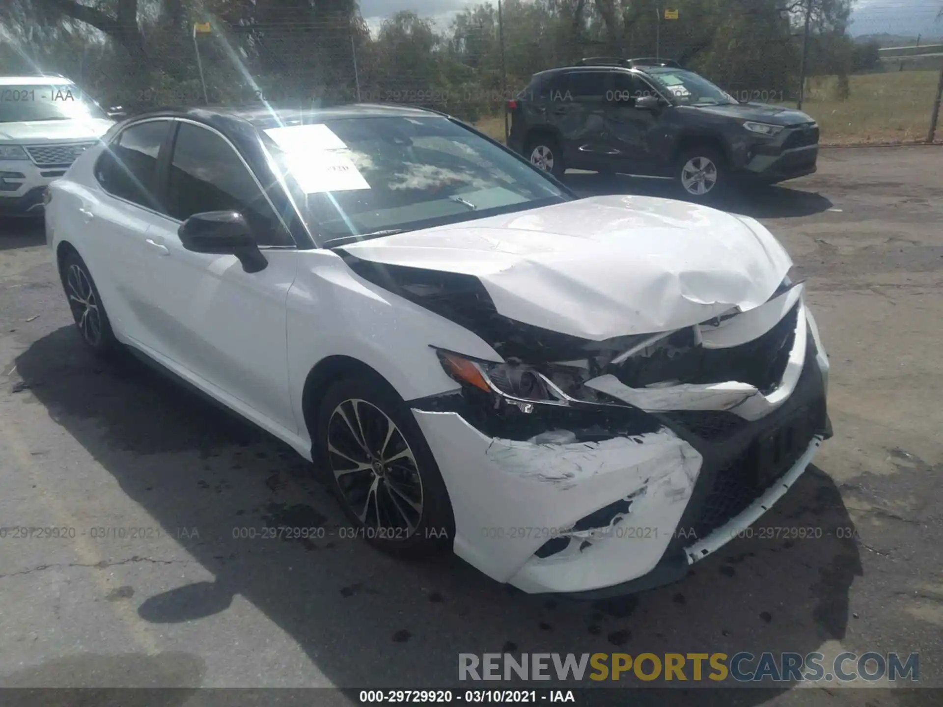 1 Photograph of a damaged car 4T1G11AK2LU504852 TOYOTA CAMRY 2020