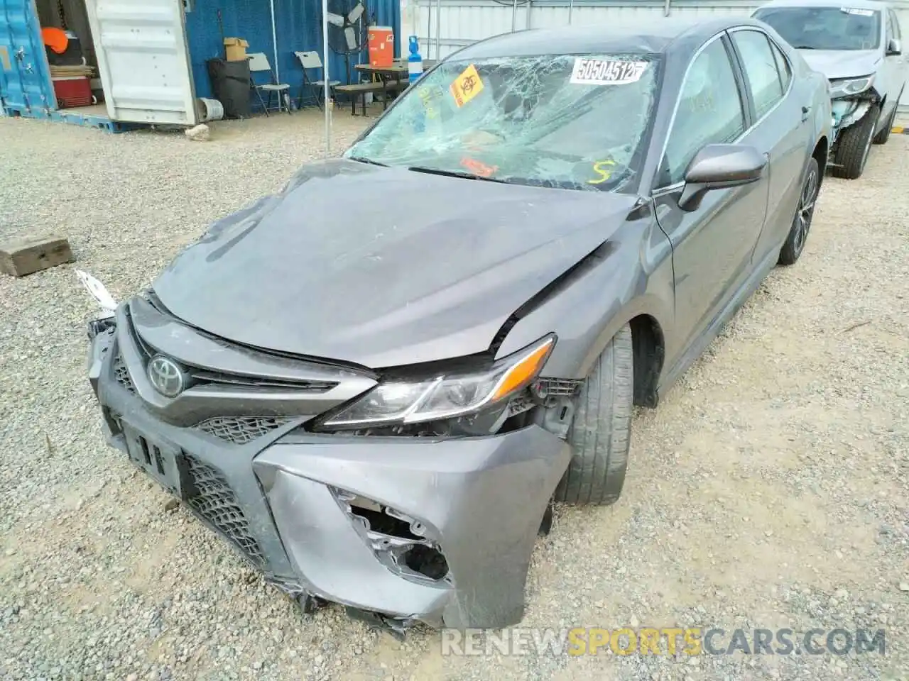 2 Photograph of a damaged car 4T1G11AK2LU506424 TOYOTA CAMRY 2020