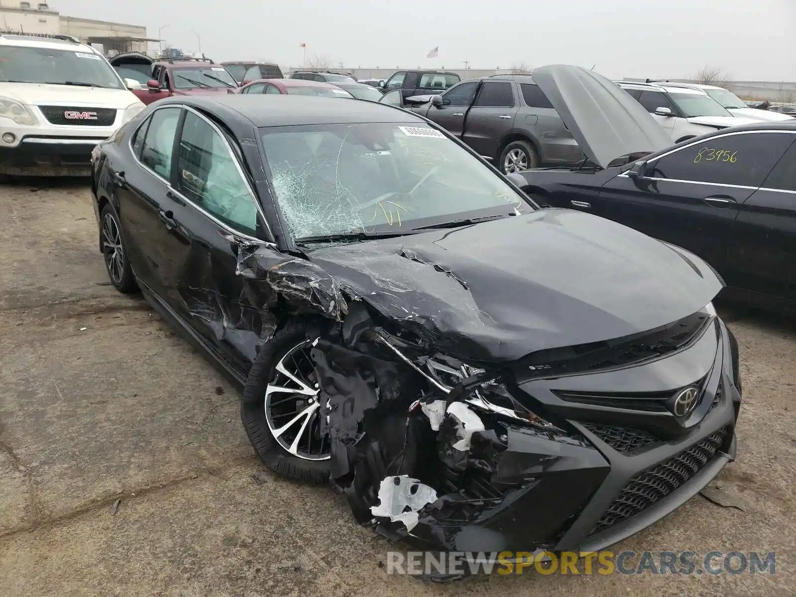 1 Photograph of a damaged car 4T1G11AK2LU507962 TOYOTA CAMRY 2020