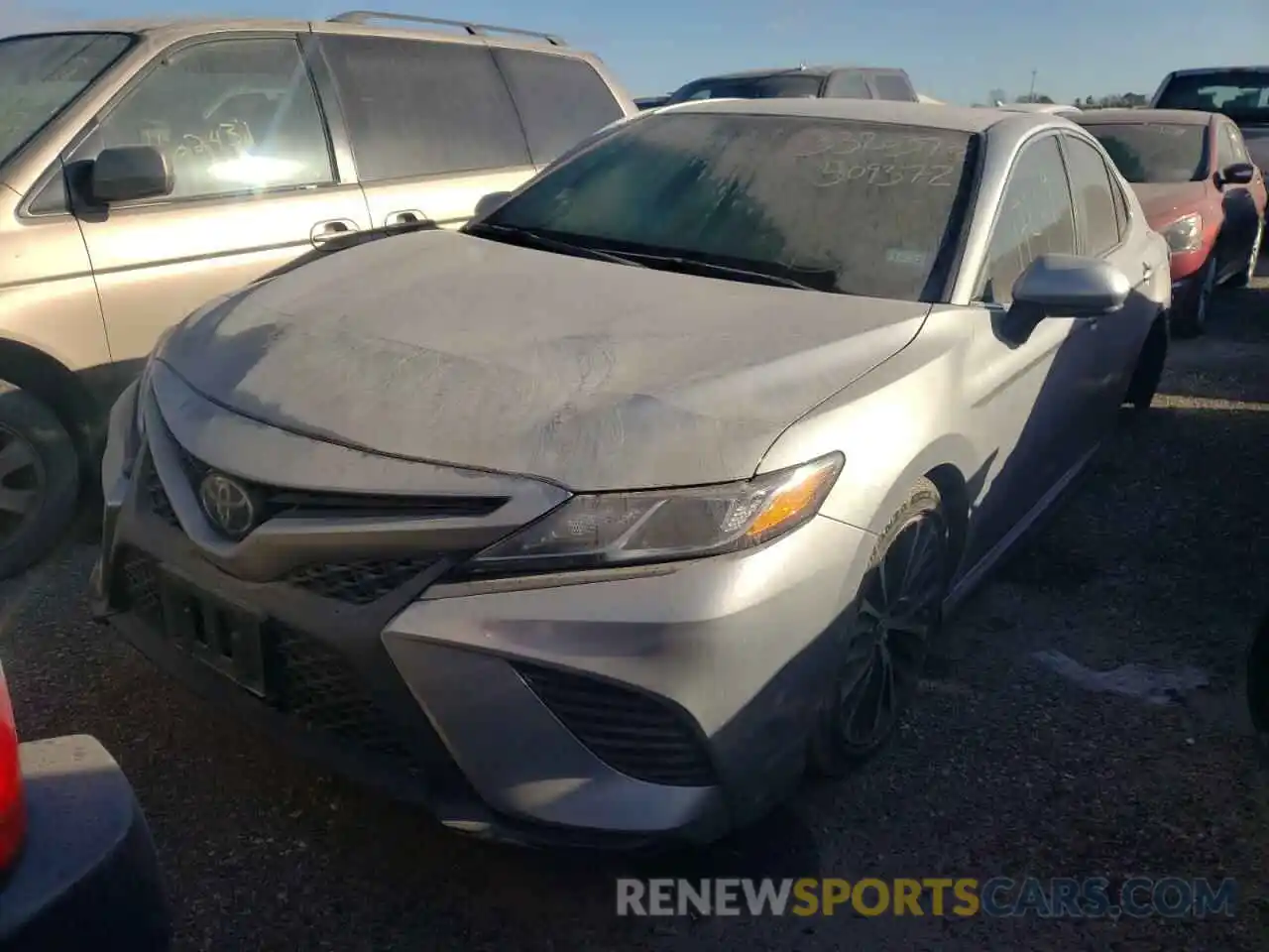 2 Photograph of a damaged car 4T1G11AK2LU509372 TOYOTA CAMRY 2020