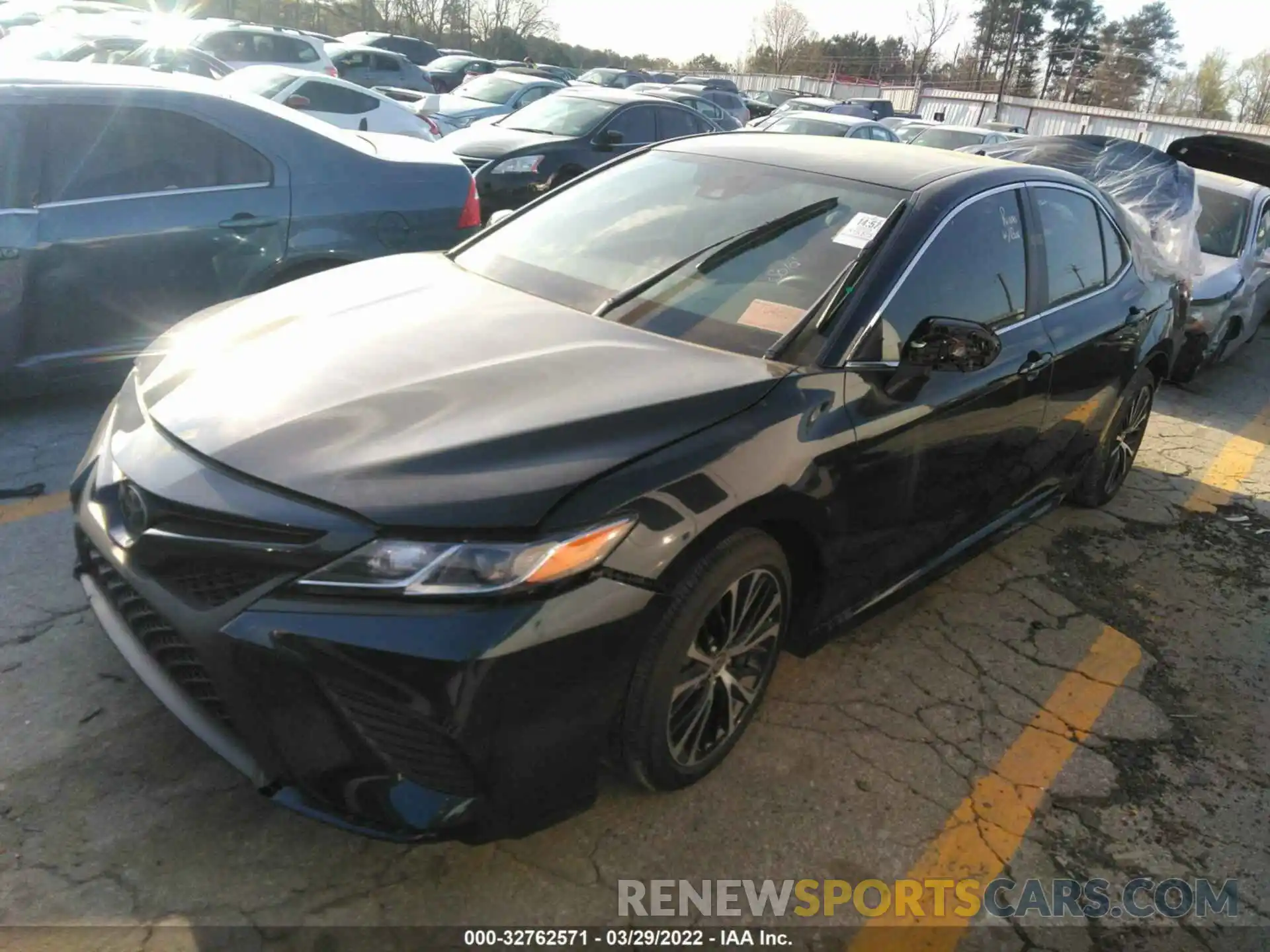 2 Photograph of a damaged car 4T1G11AK2LU510134 TOYOTA CAMRY 2020