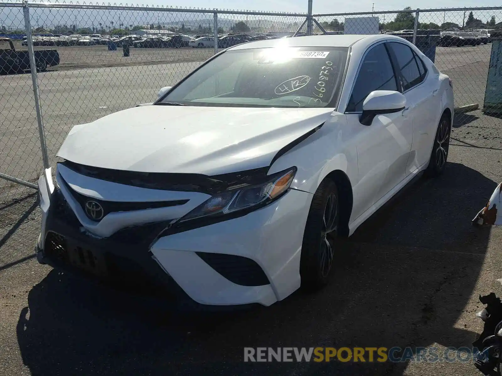 2 Photograph of a damaged car 4T1G11AK2LU859732 TOYOTA CAMRY 2020