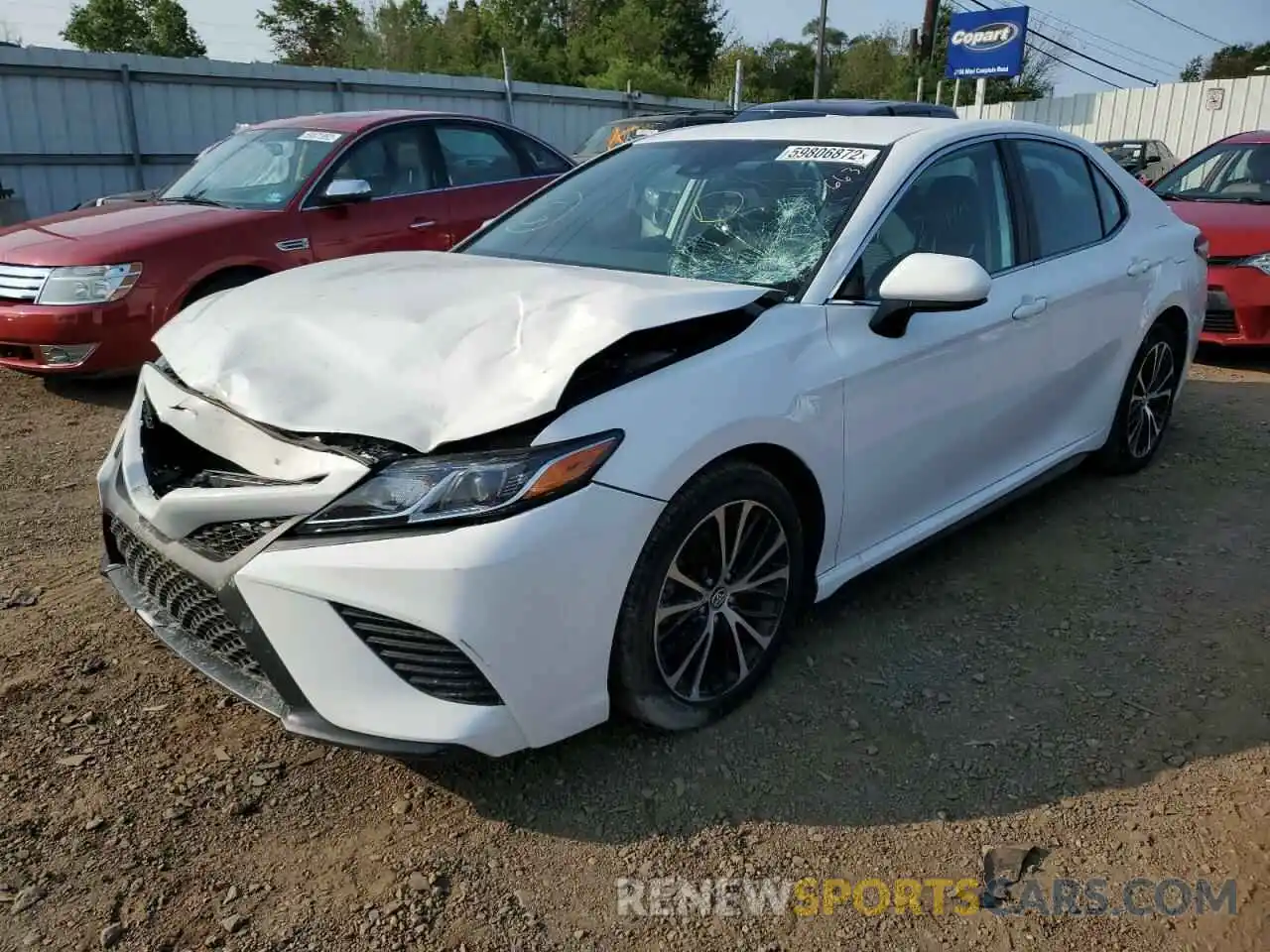 2 Photograph of a damaged car 4T1G11AK2LU866311 TOYOTA CAMRY 2020