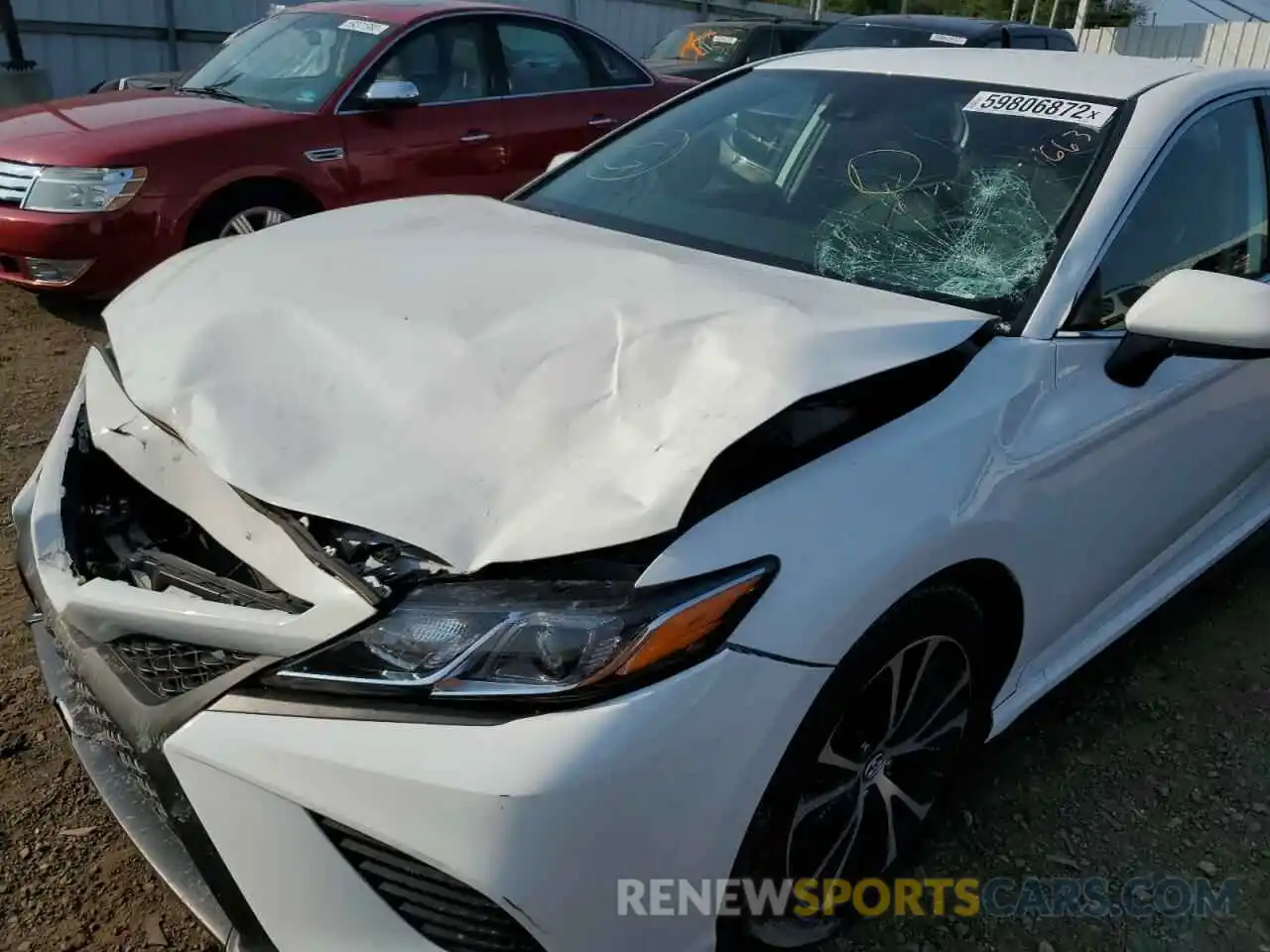 9 Photograph of a damaged car 4T1G11AK2LU866311 TOYOTA CAMRY 2020