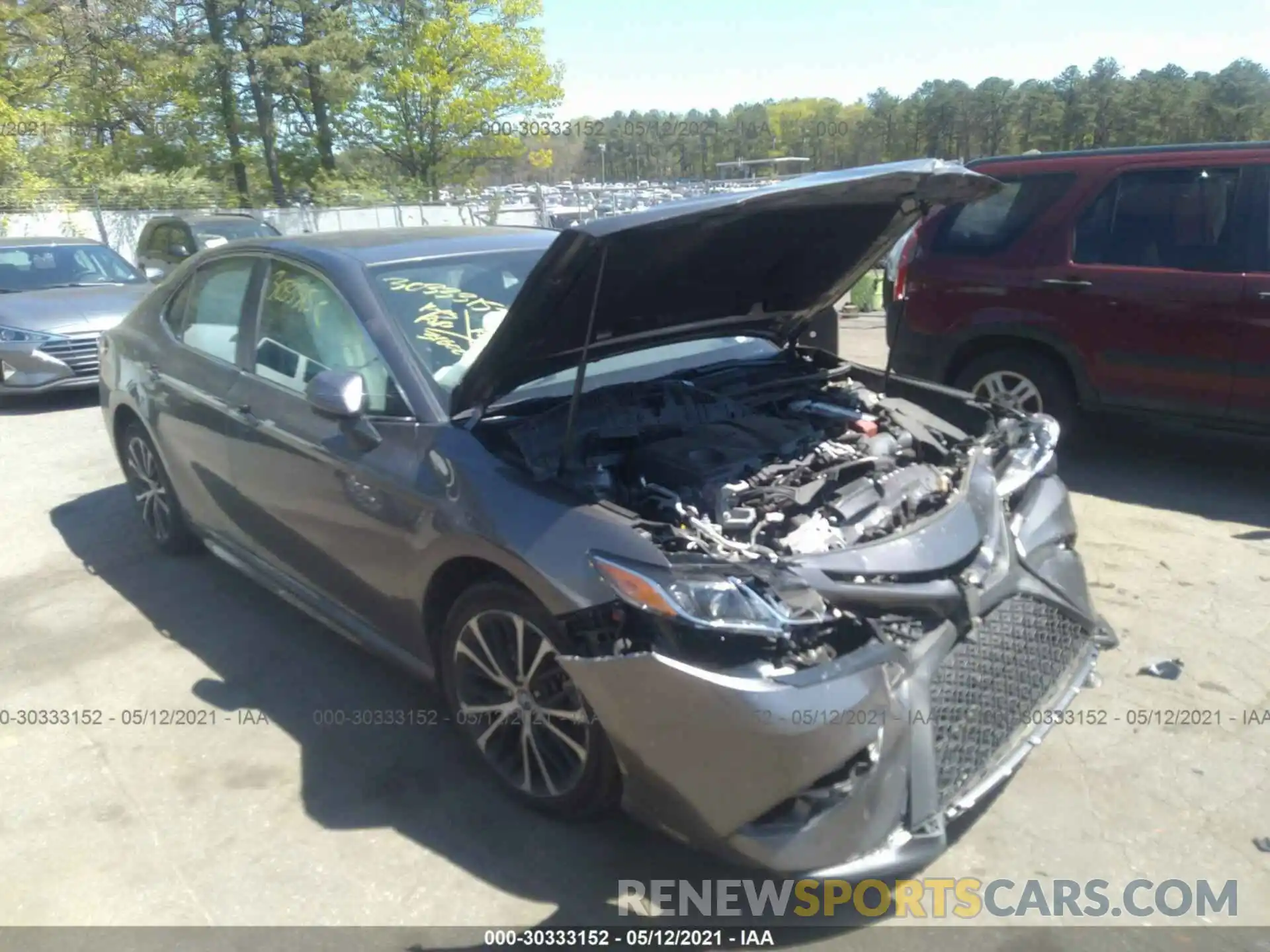 1 Photograph of a damaged car 4T1G11AK2LU868138 TOYOTA CAMRY 2020