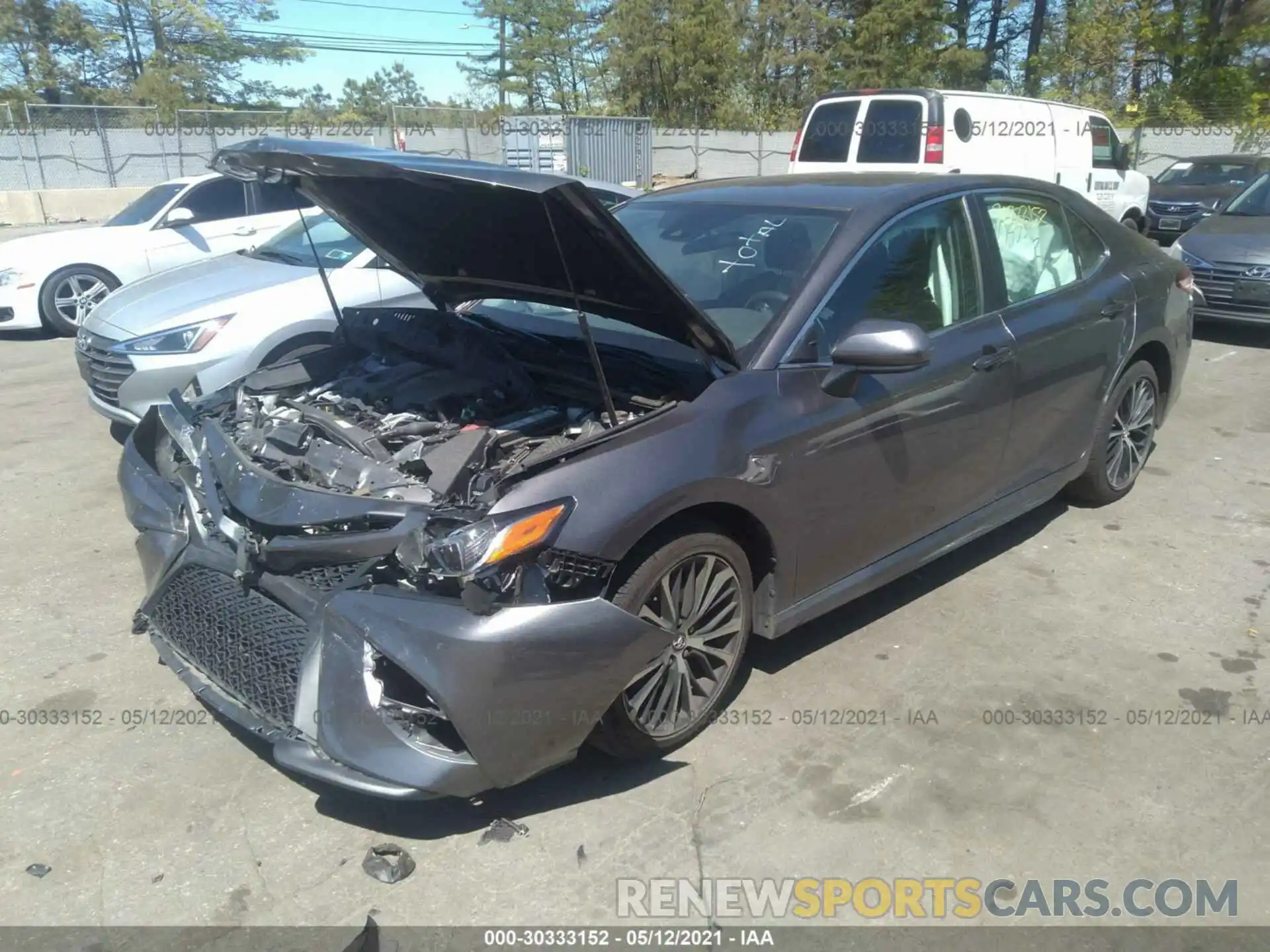 2 Photograph of a damaged car 4T1G11AK2LU868138 TOYOTA CAMRY 2020