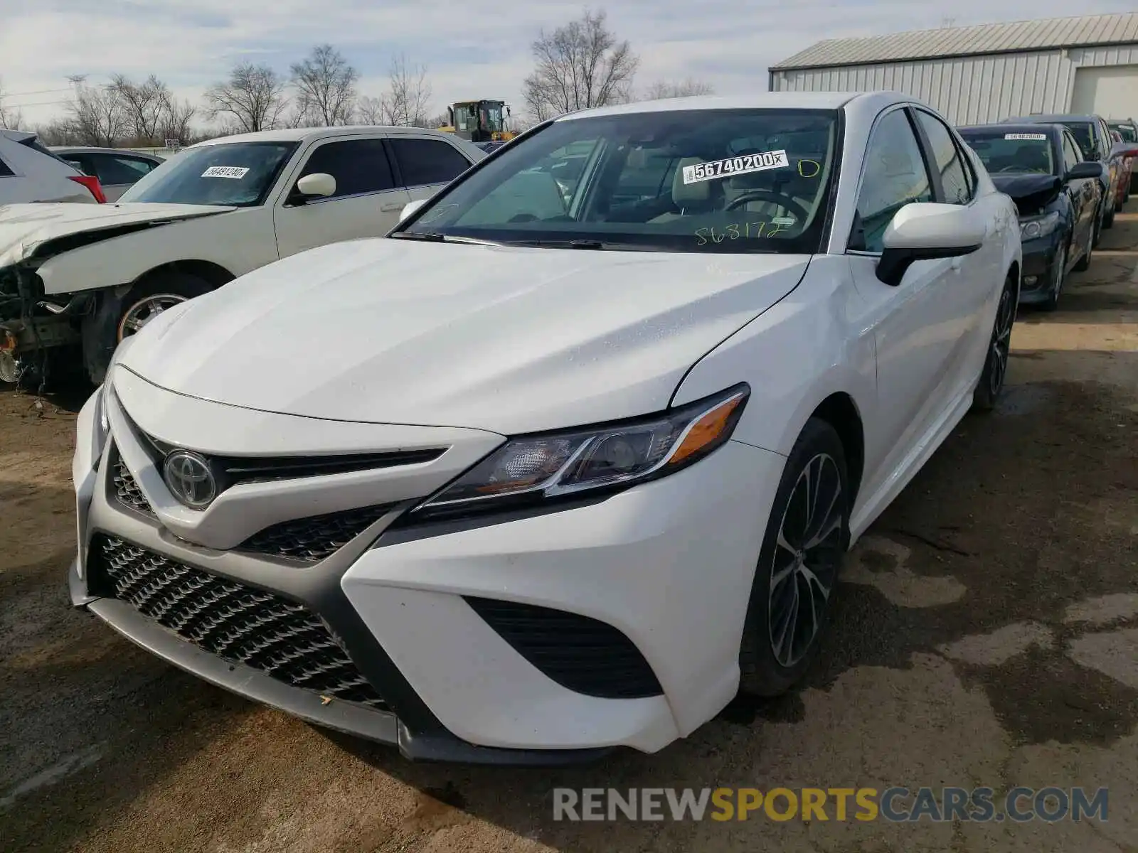 2 Photograph of a damaged car 4T1G11AK2LU868172 TOYOTA CAMRY 2020