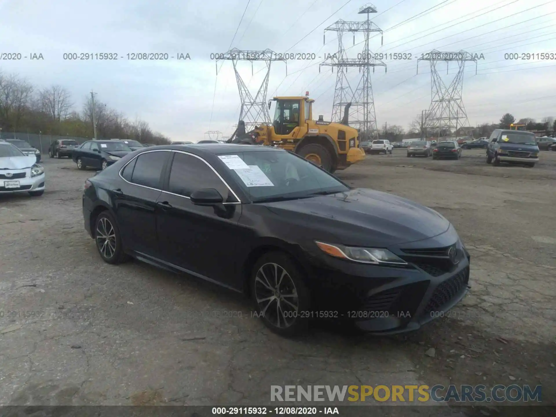 1 Photograph of a damaged car 4T1G11AK2LU874103 TOYOTA CAMRY 2020