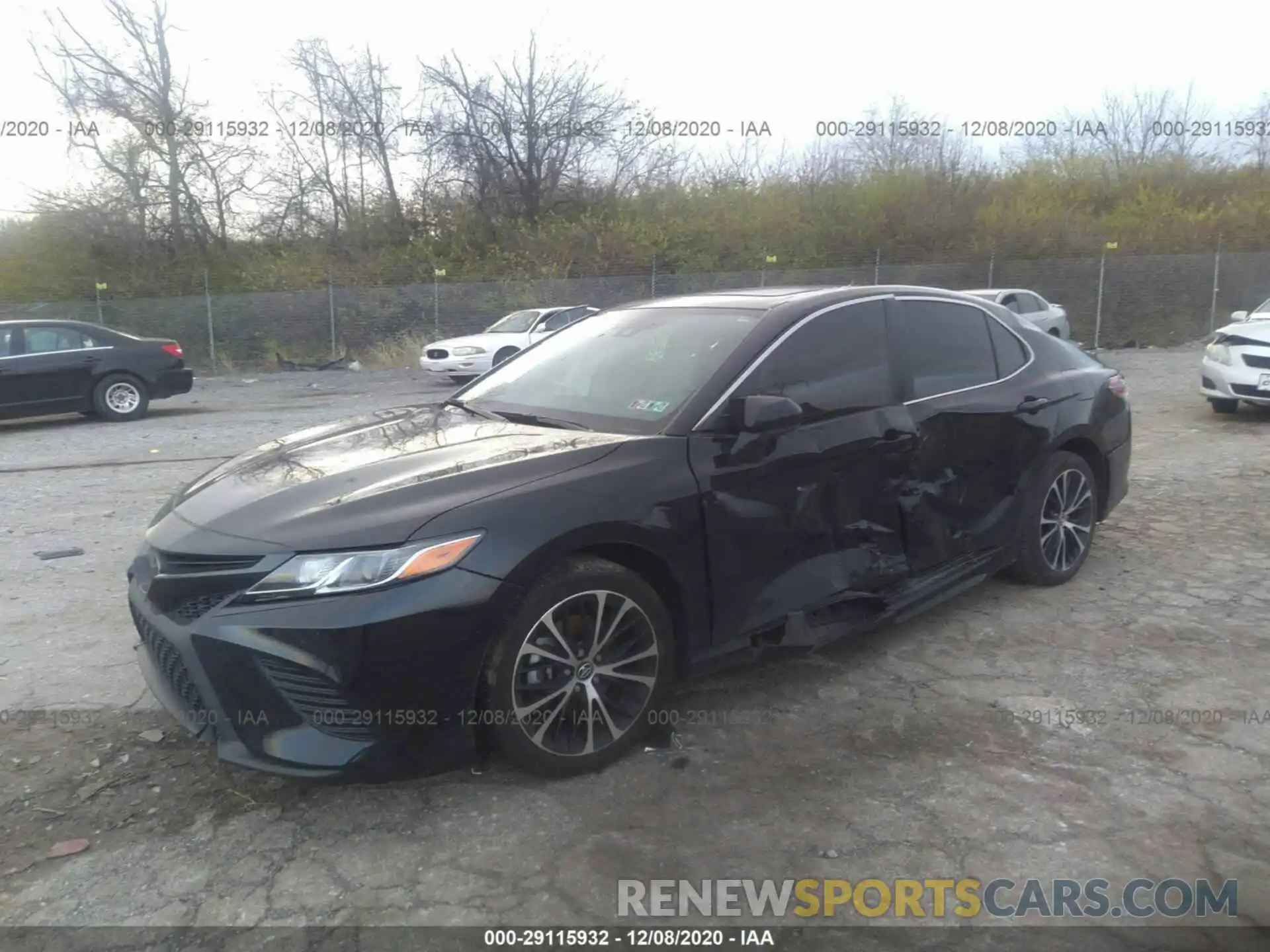 2 Photograph of a damaged car 4T1G11AK2LU874103 TOYOTA CAMRY 2020