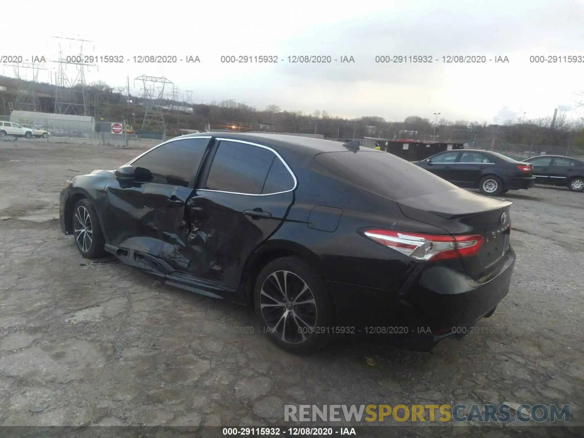 3 Photograph of a damaged car 4T1G11AK2LU874103 TOYOTA CAMRY 2020