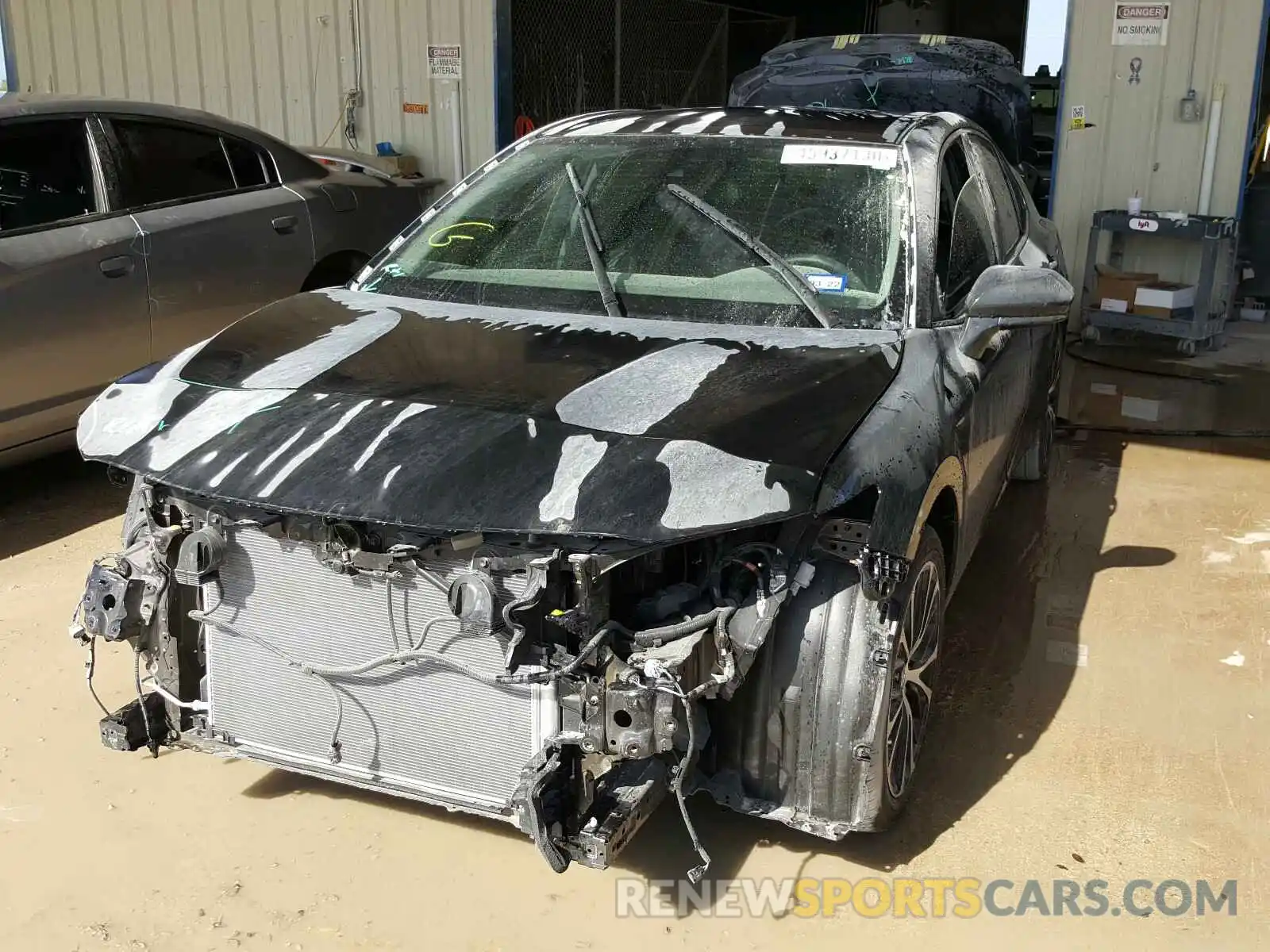 2 Photograph of a damaged car 4T1G11AK2LU875557 TOYOTA CAMRY 2020