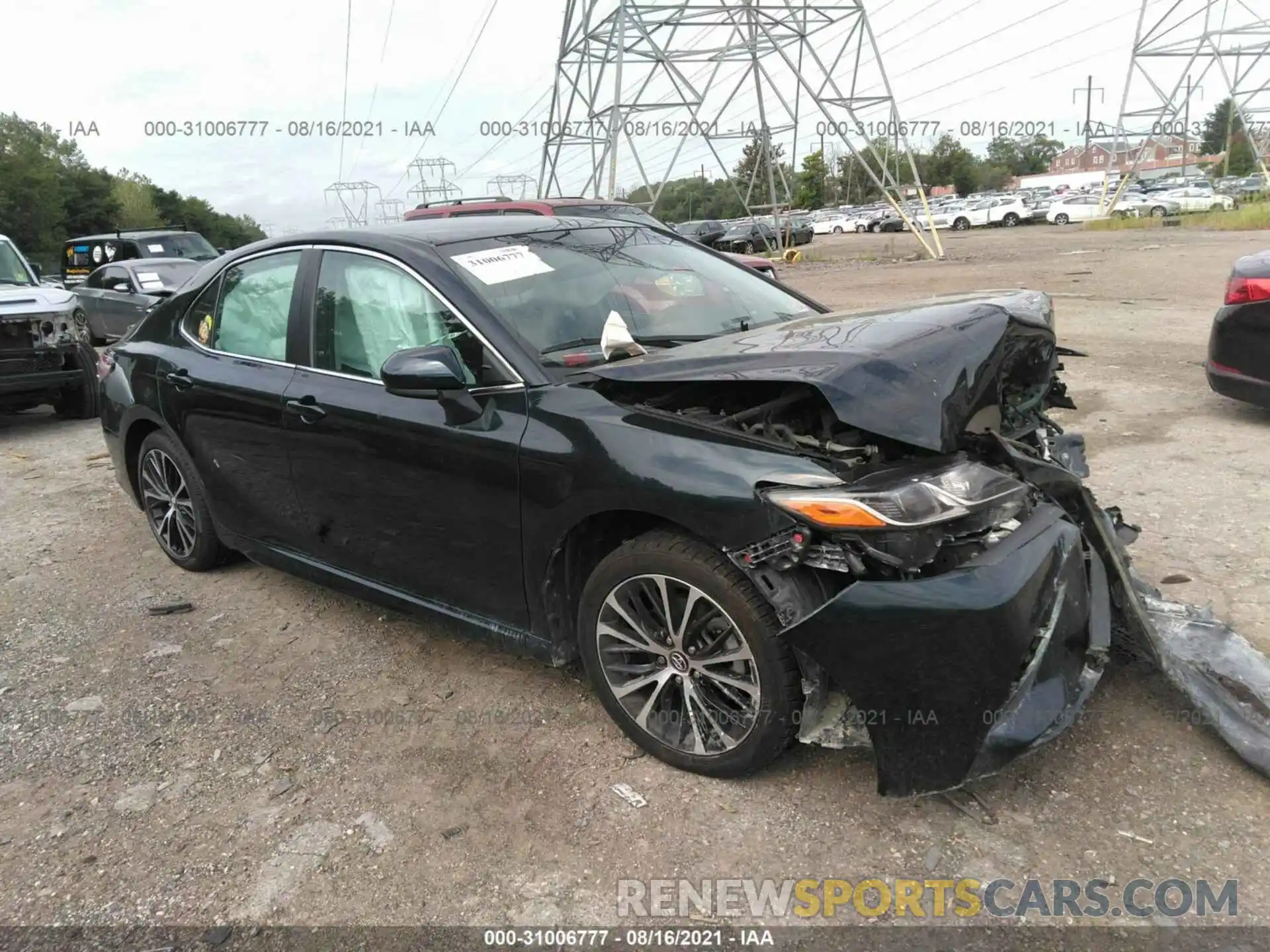 1 Photograph of a damaged car 4T1G11AK2LU875896 TOYOTA CAMRY 2020