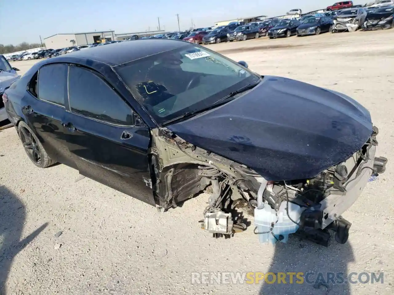 1 Photograph of a damaged car 4T1G11AK2LU878653 TOYOTA CAMRY 2020