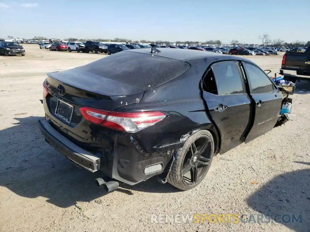 4 Photograph of a damaged car 4T1G11AK2LU878653 TOYOTA CAMRY 2020