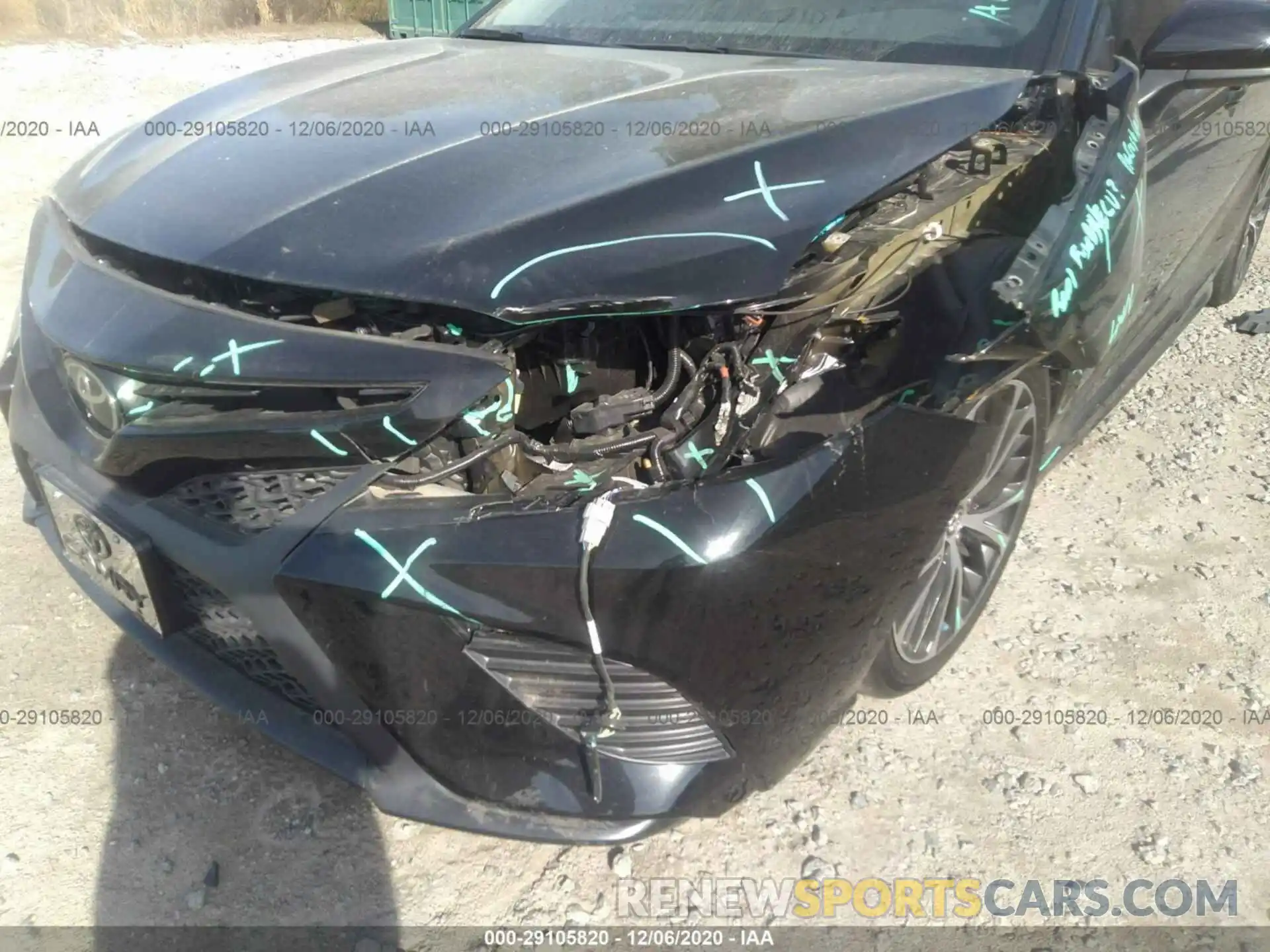 6 Photograph of a damaged car 4T1G11AK2LU879415 TOYOTA CAMRY 2020