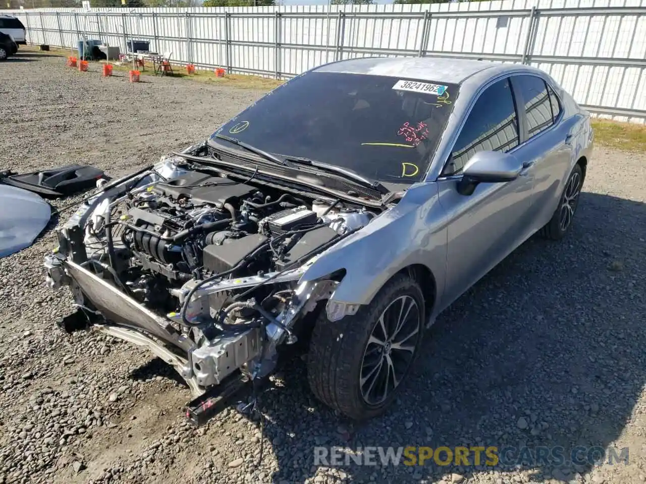 2 Photograph of a damaged car 4T1G11AK2LU886803 TOYOTA CAMRY 2020