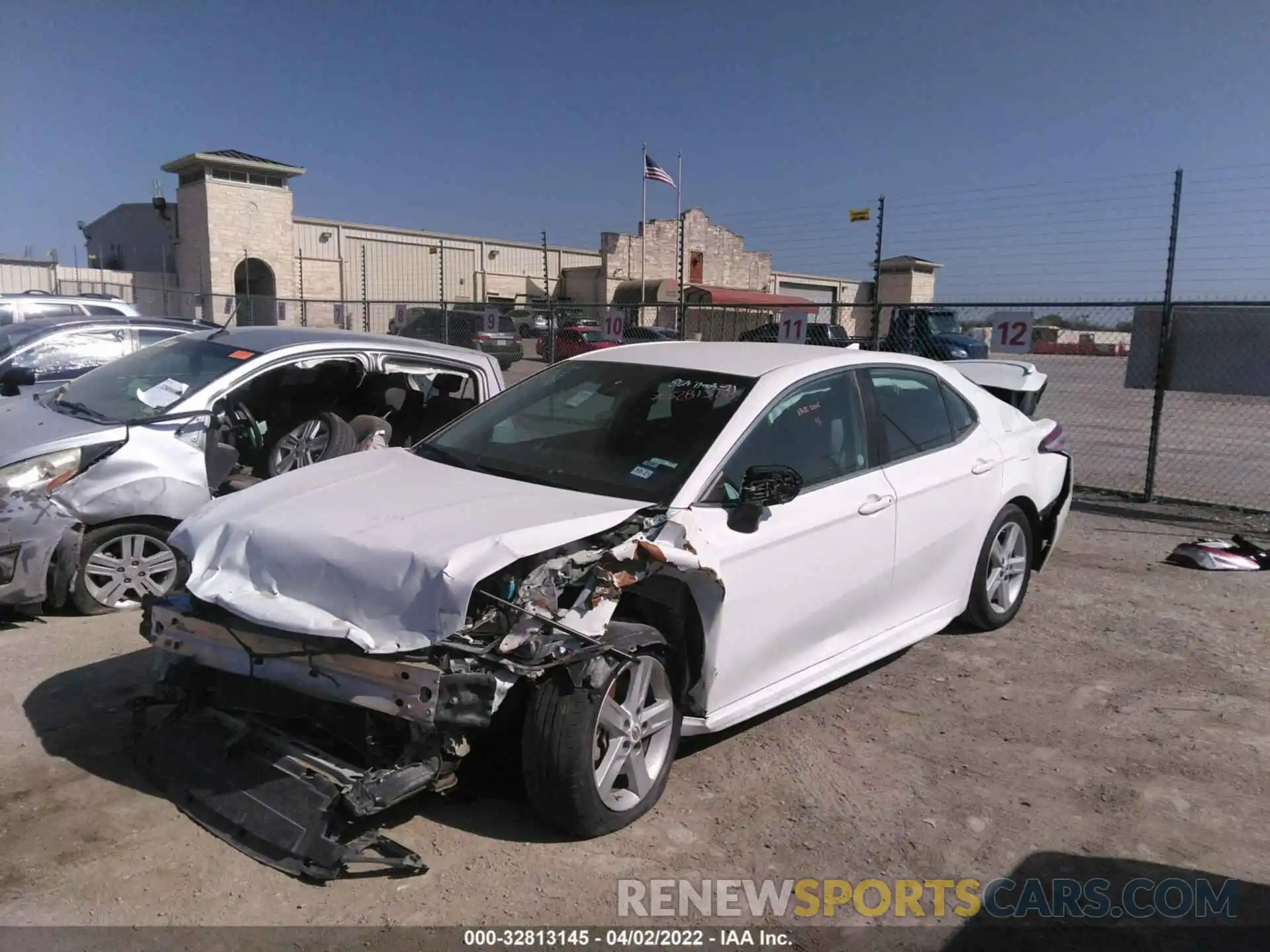 2 Photograph of a damaged car 4T1G11AK2LU887739 TOYOTA CAMRY 2020