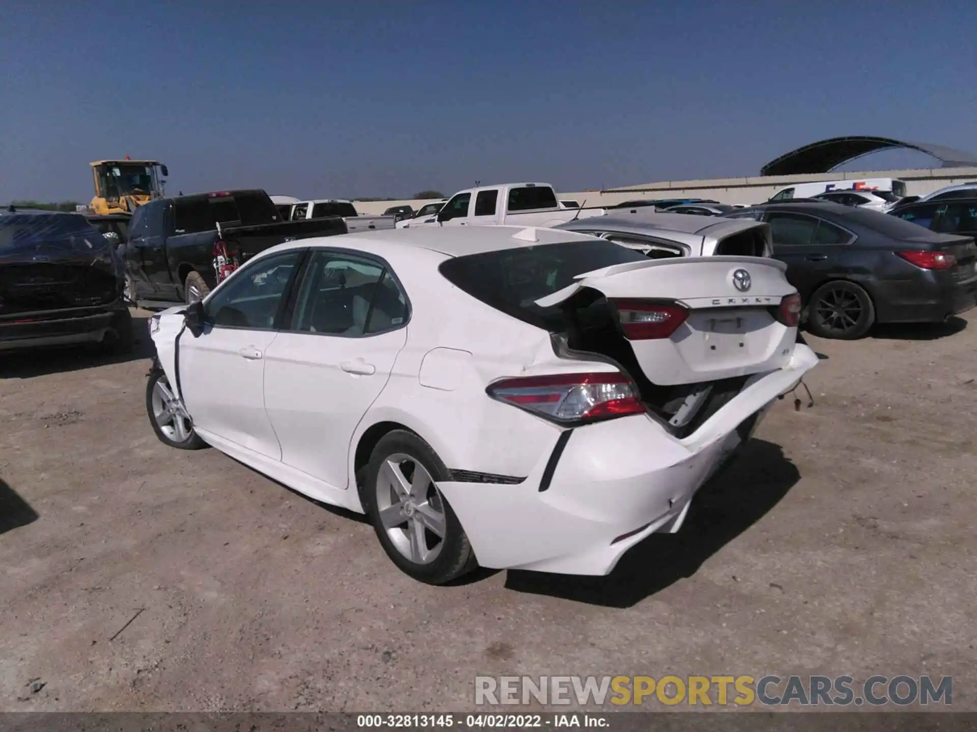 3 Photograph of a damaged car 4T1G11AK2LU887739 TOYOTA CAMRY 2020