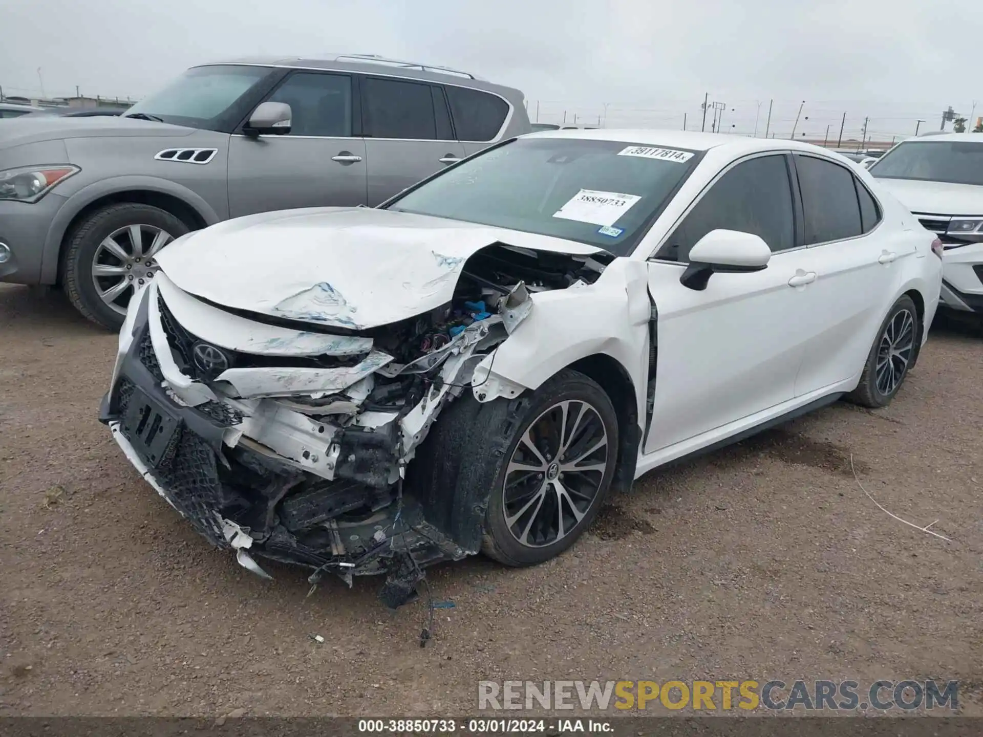 2 Photograph of a damaged car 4T1G11AK2LU888678 TOYOTA CAMRY 2020