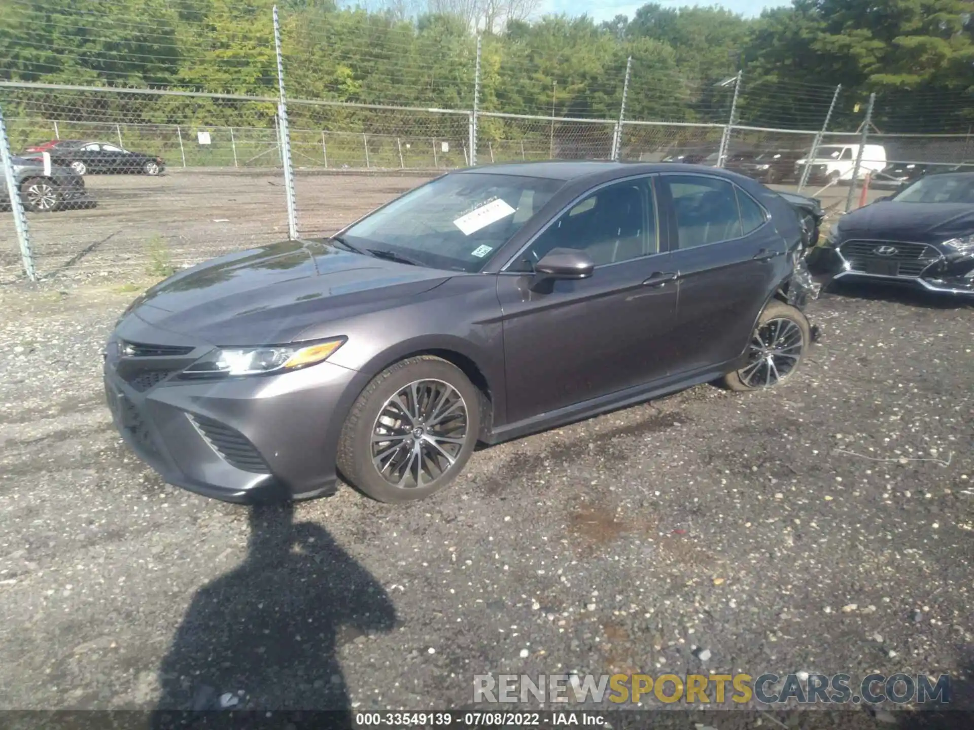 2 Photograph of a damaged car 4T1G11AK2LU889295 TOYOTA CAMRY 2020