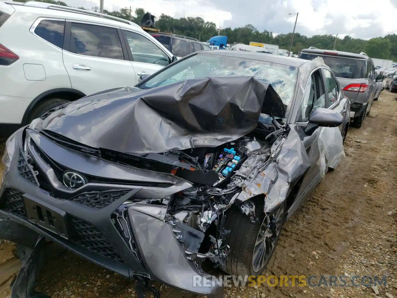2 Photograph of a damaged car 4T1G11AK2LU890477 TOYOTA CAMRY 2020