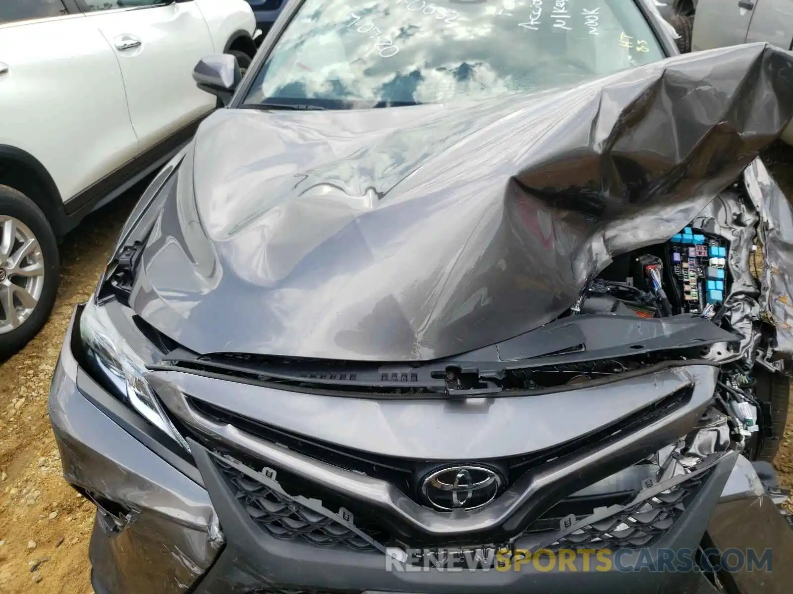 7 Photograph of a damaged car 4T1G11AK2LU890477 TOYOTA CAMRY 2020