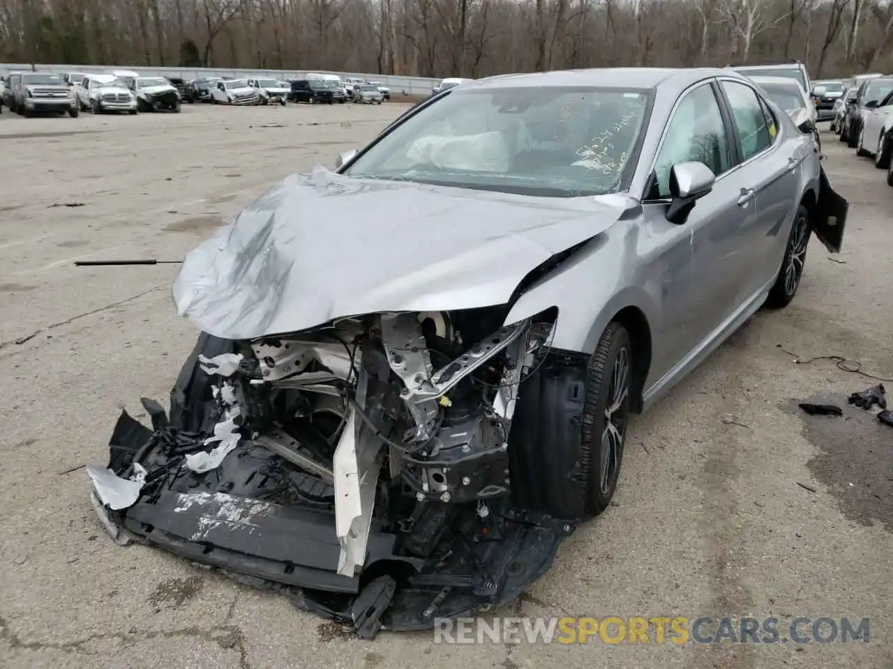 2 Photograph of a damaged car 4T1G11AK2LU891452 TOYOTA CAMRY 2020