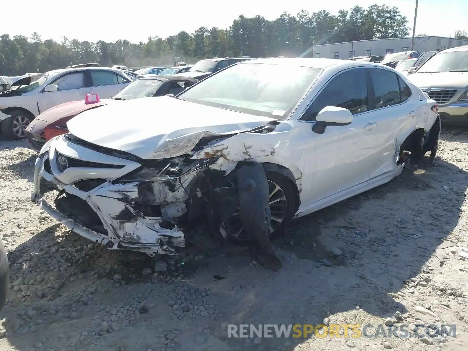 2 Photograph of a damaged car 4T1G11AK2LU892553 TOYOTA CAMRY 2020