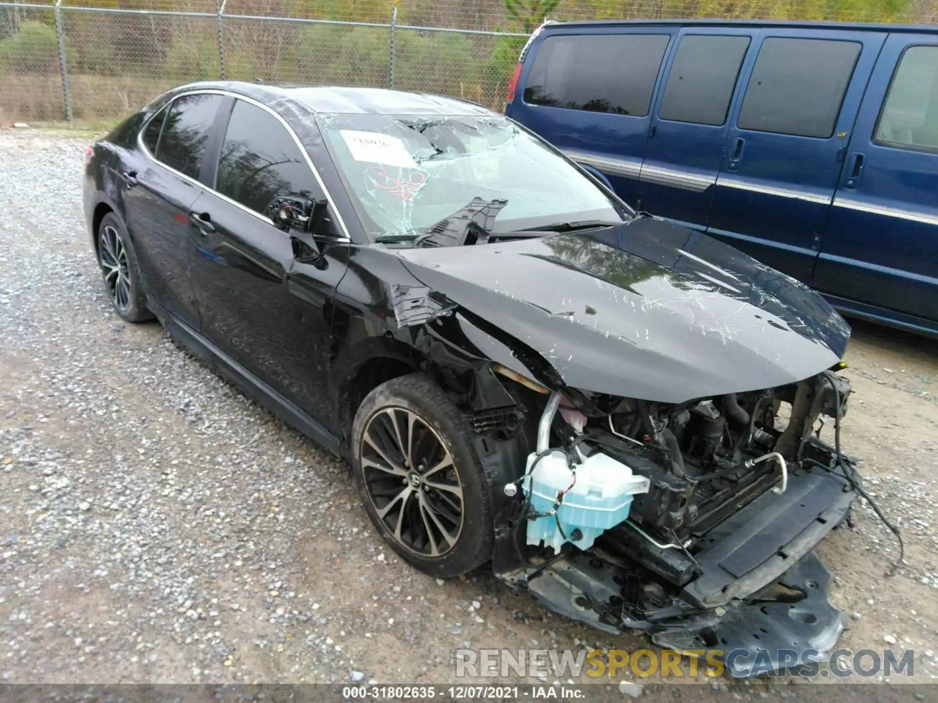 1 Photograph of a damaged car 4T1G11AK2LU892696 TOYOTA CAMRY 2020