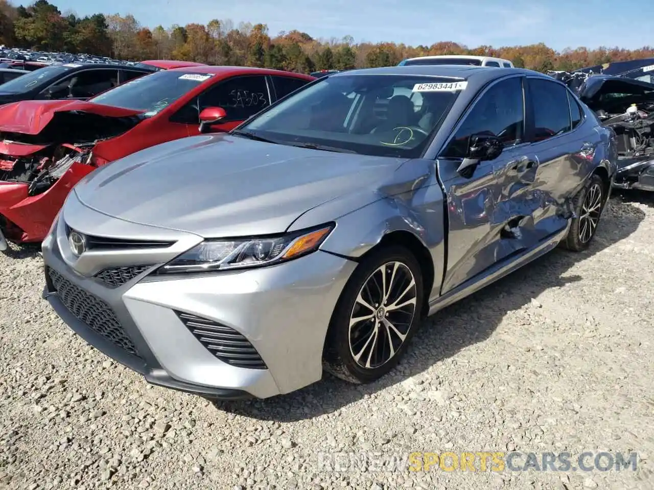 2 Photograph of a damaged car 4T1G11AK2LU892780 TOYOTA CAMRY 2020