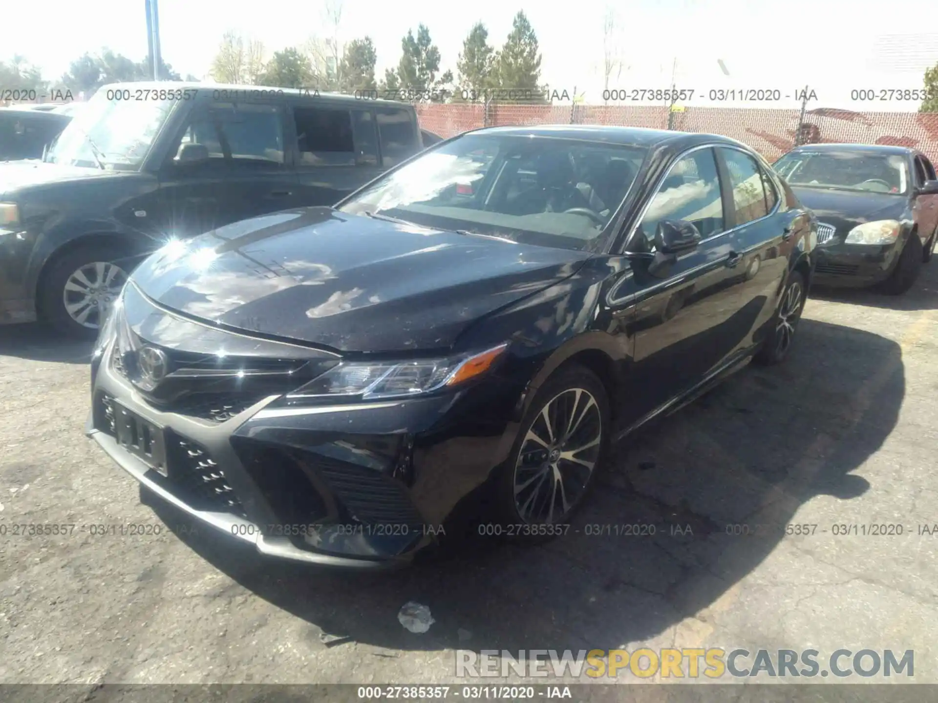 2 Photograph of a damaged car 4T1G11AK2LU893525 TOYOTA CAMRY 2020