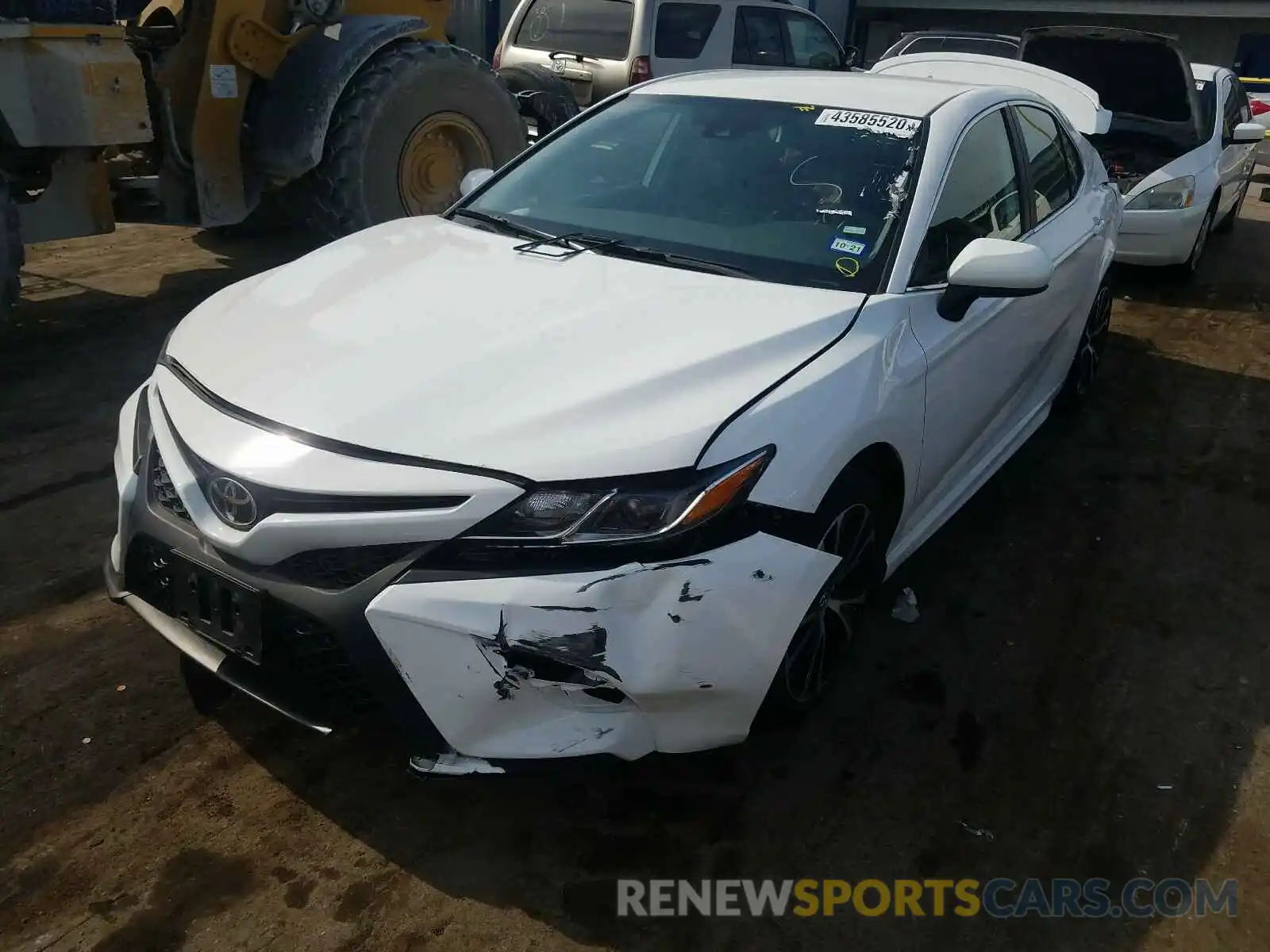 2 Photograph of a damaged car 4T1G11AK2LU894271 TOYOTA CAMRY 2020