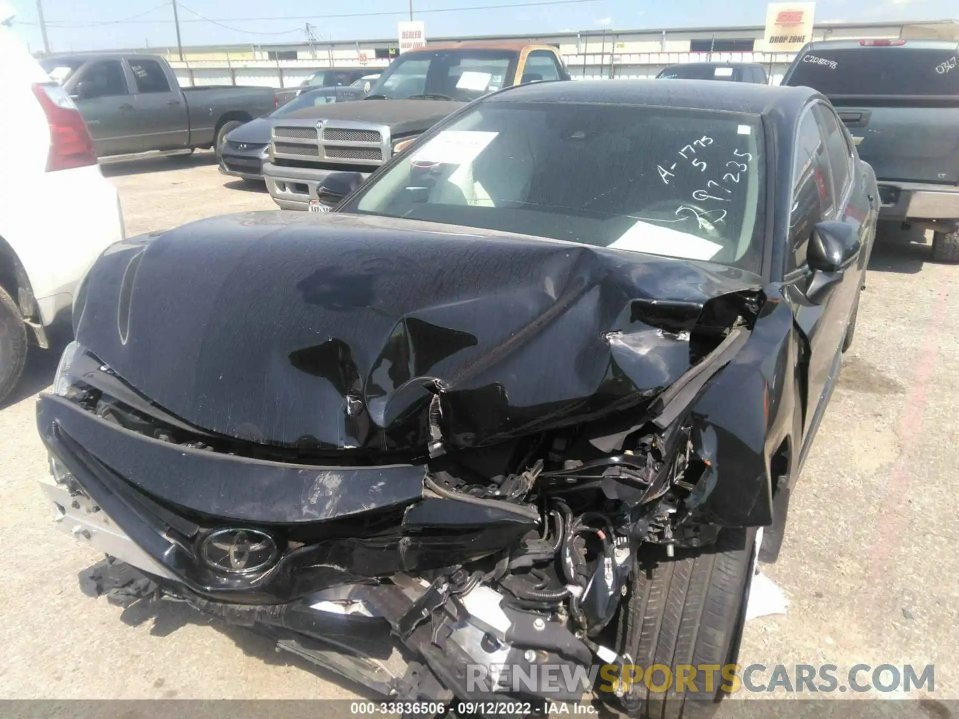 2 Photograph of a damaged car 4T1G11AK2LU897235 TOYOTA CAMRY 2020