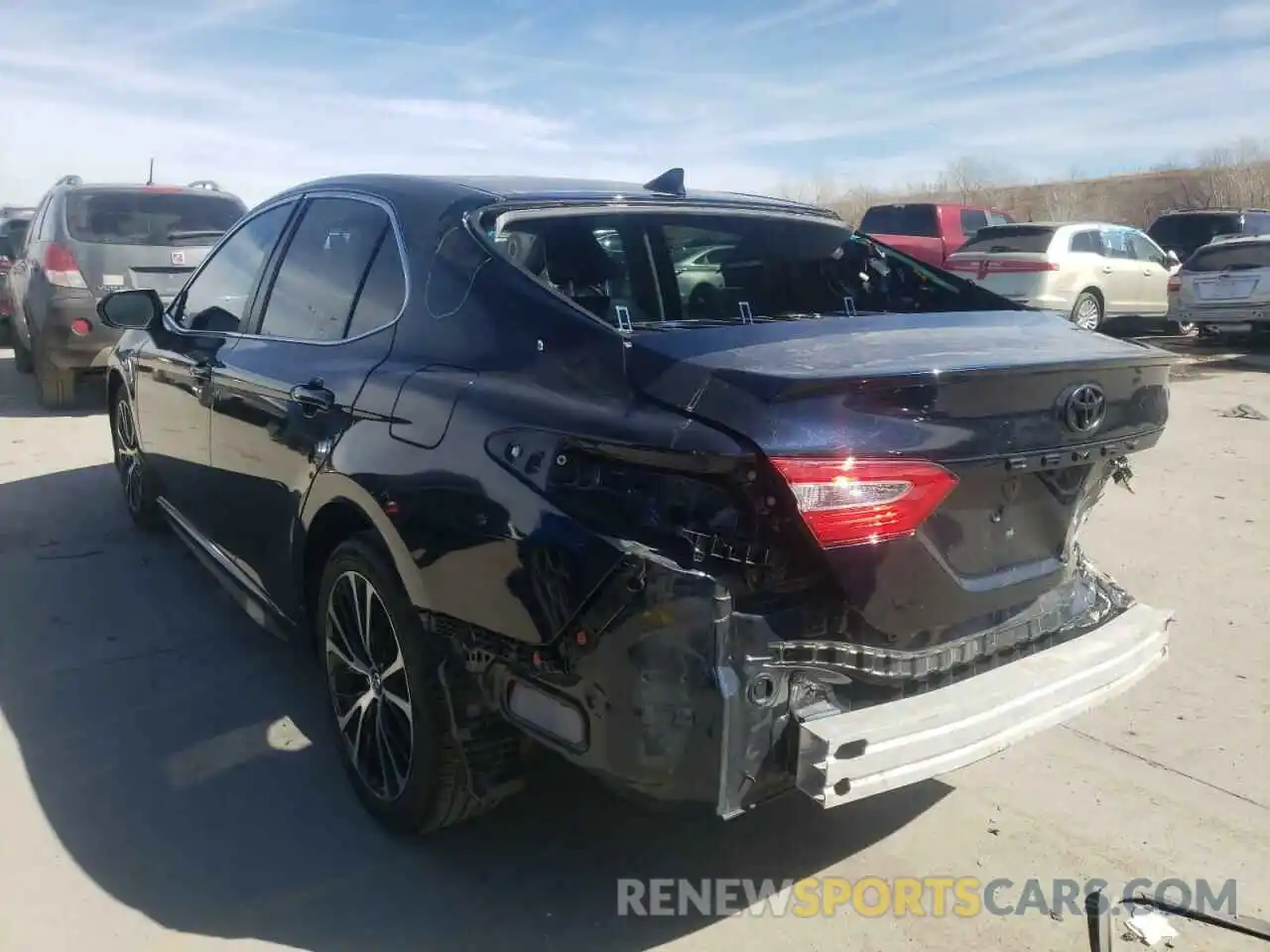 3 Photograph of a damaged car 4T1G11AK2LU902935 TOYOTA CAMRY 2020