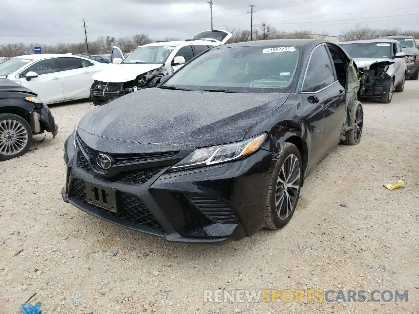 2 Photograph of a damaged car 4T1G11AK2LU908671 TOYOTA CAMRY 2020