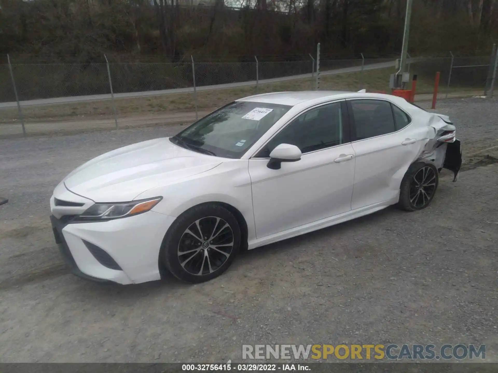 2 Photograph of a damaged car 4T1G11AK2LU910176 TOYOTA CAMRY 2020