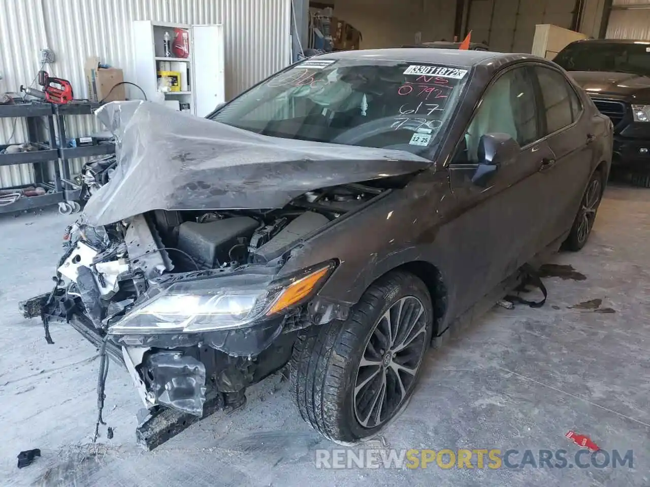 2 Photograph of a damaged car 4T1G11AK2LU910792 TOYOTA CAMRY 2020