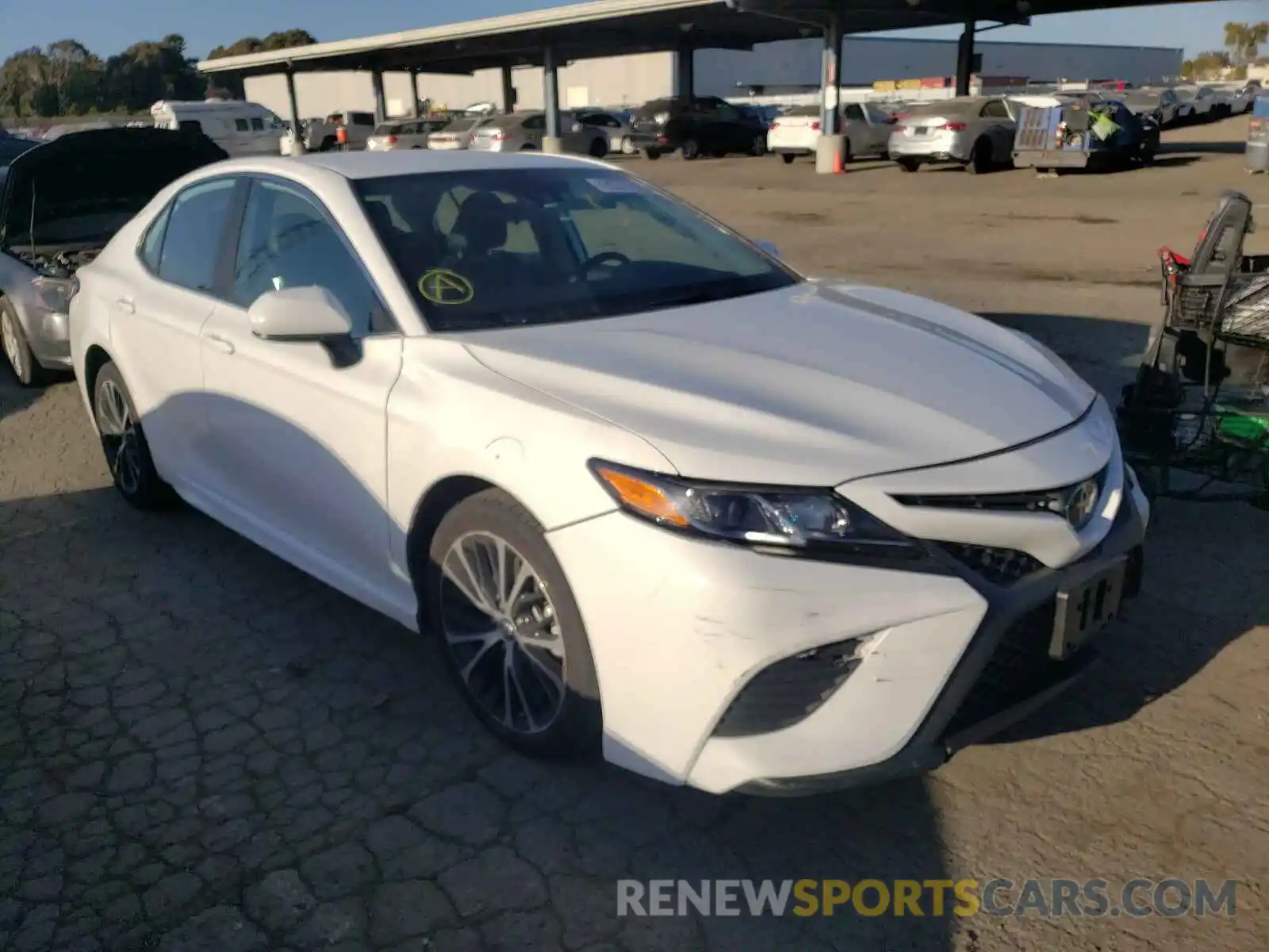 1 Photograph of a damaged car 4T1G11AK2LU912249 TOYOTA CAMRY 2020